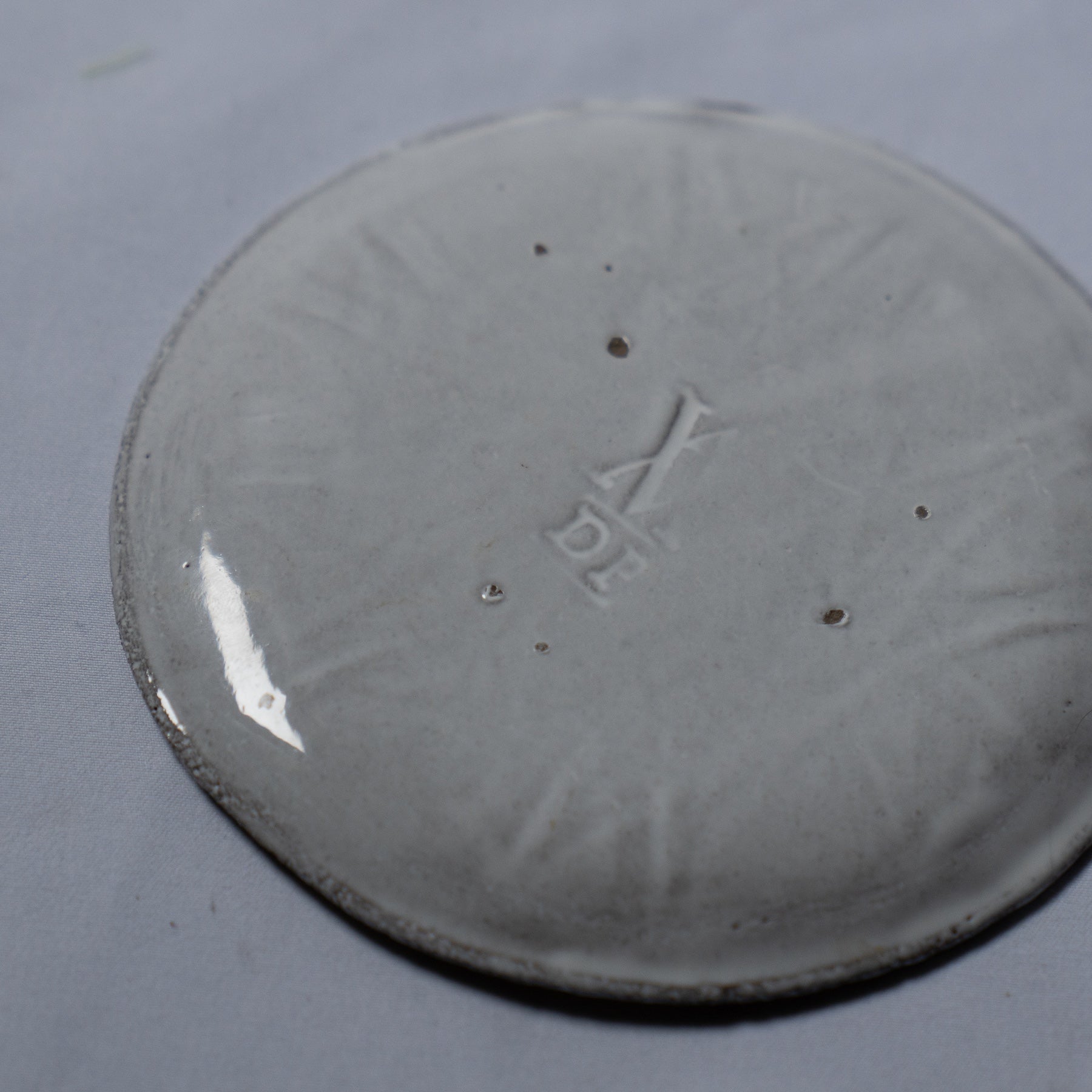 〈USED商品のため20%OFF〉Astier de Villatte Crésus ソーサー 11.5cm