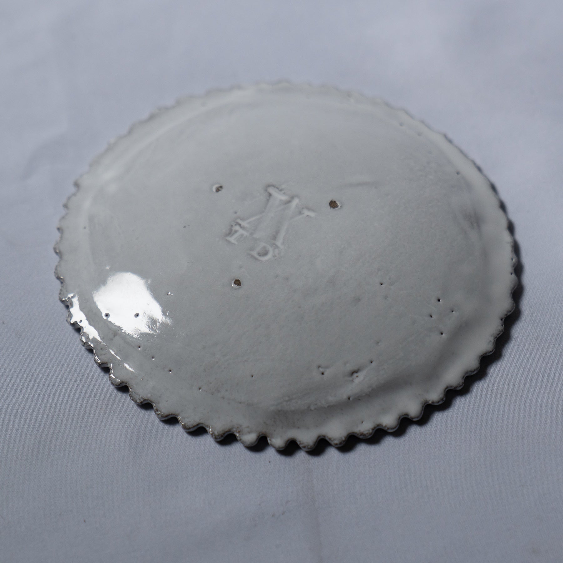 〈USED商品のため20%OFF〉Astier de Villatte Adélaïde コーヒーカップソーサー 14cm