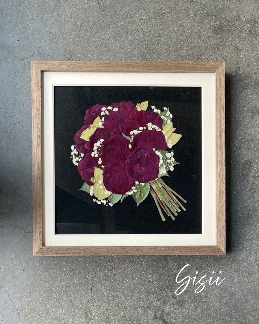 《赤バラ専用》アフターブーケ -17種類の額縁からお選びいただけます-