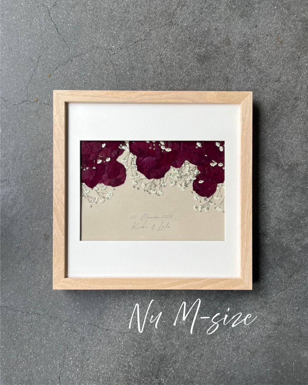 《赤バラ専用》アフターブーケ -17種類の額縁からお選びいただけます-