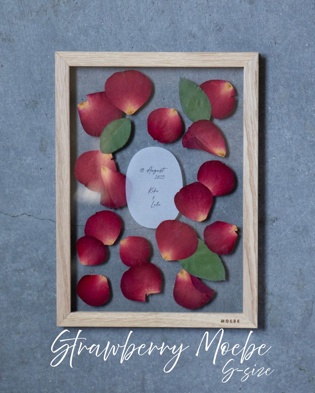 《赤バラ専用》アフターブーケ -17種類の額縁からお選びいただけます-