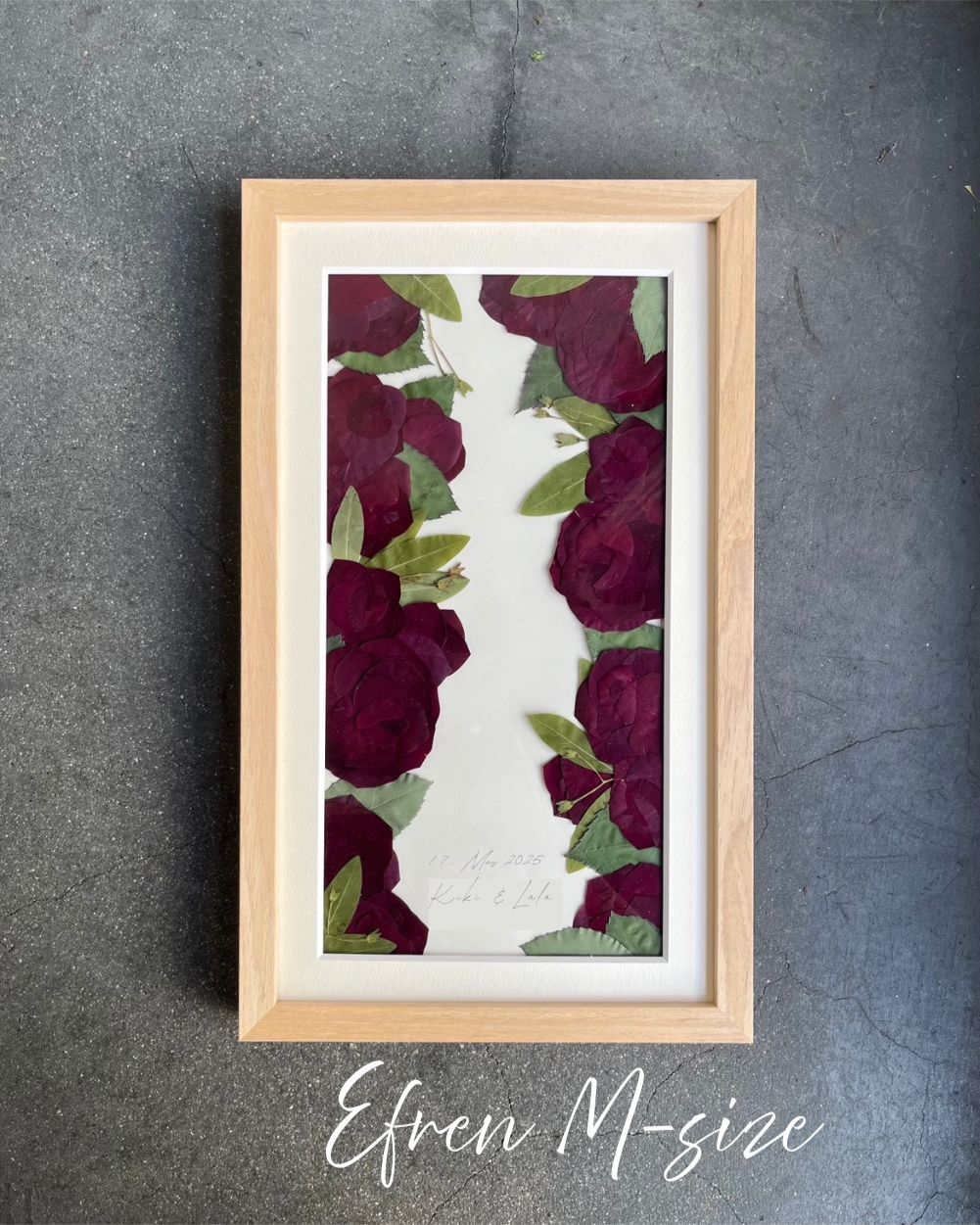 《赤バラ専用》アフターブーケ -17種類の額縁からお選びいただけます-