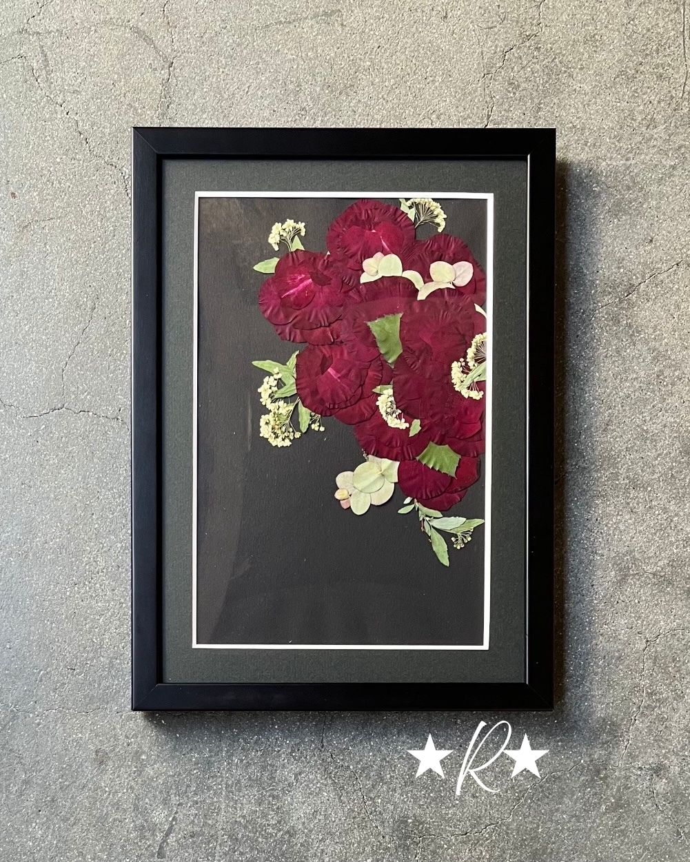 《赤バラ専用》アフターブーケ -17種類の額縁からお選びいただけます-