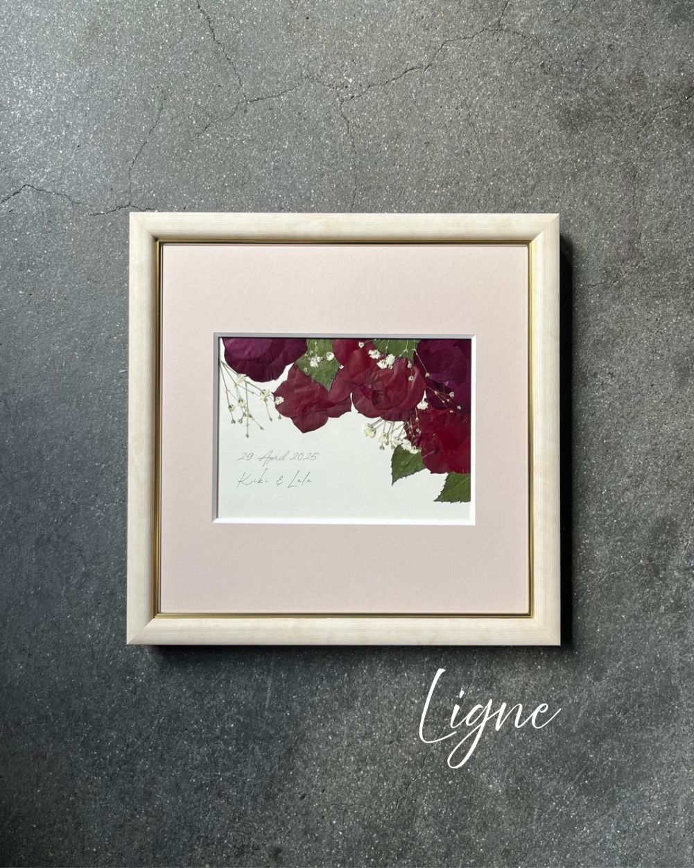 《赤バラ専用》アフターブーケ -17種類の額縁からお選びいただけます-