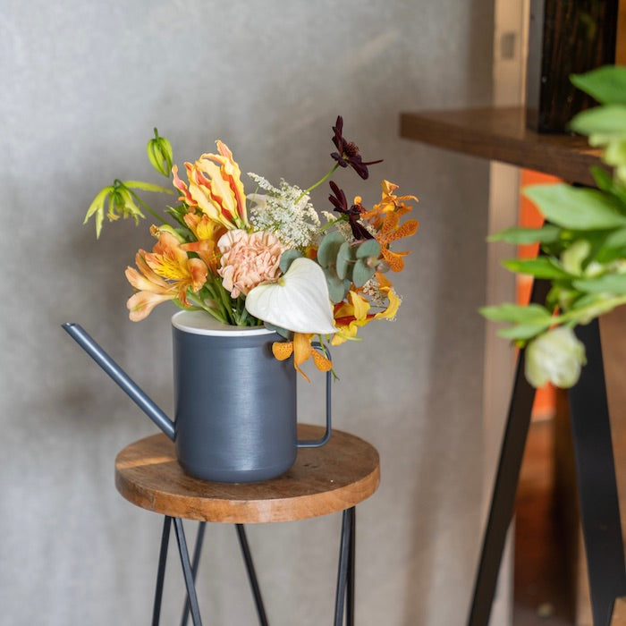 ジョウロフラワーアレンジメント フラワーギフト 花 生花 プレゼント ギフト 祝い 高級 オシャレ おしゃれ アレンジメント じょうろ