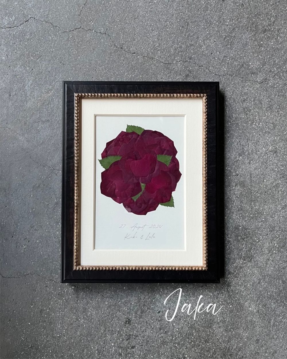 《赤バラ専用》アフターブーケ -17種類の額縁からお選びいただけます-