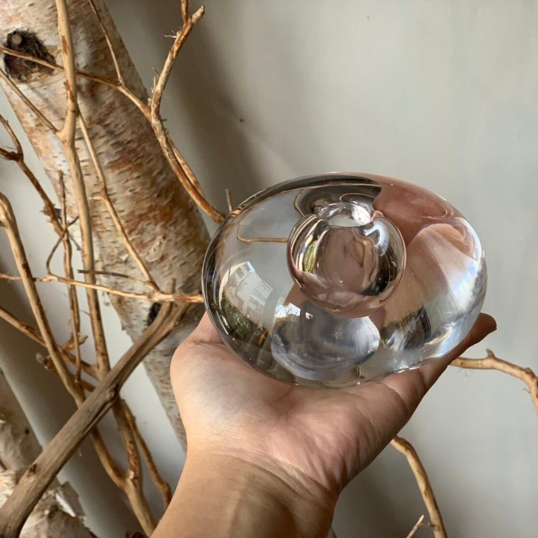 スガハラガラス 一輪挿し L-size