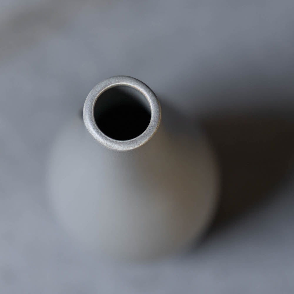 かもしか道具店 フラワーベース L-size〈グレー〉