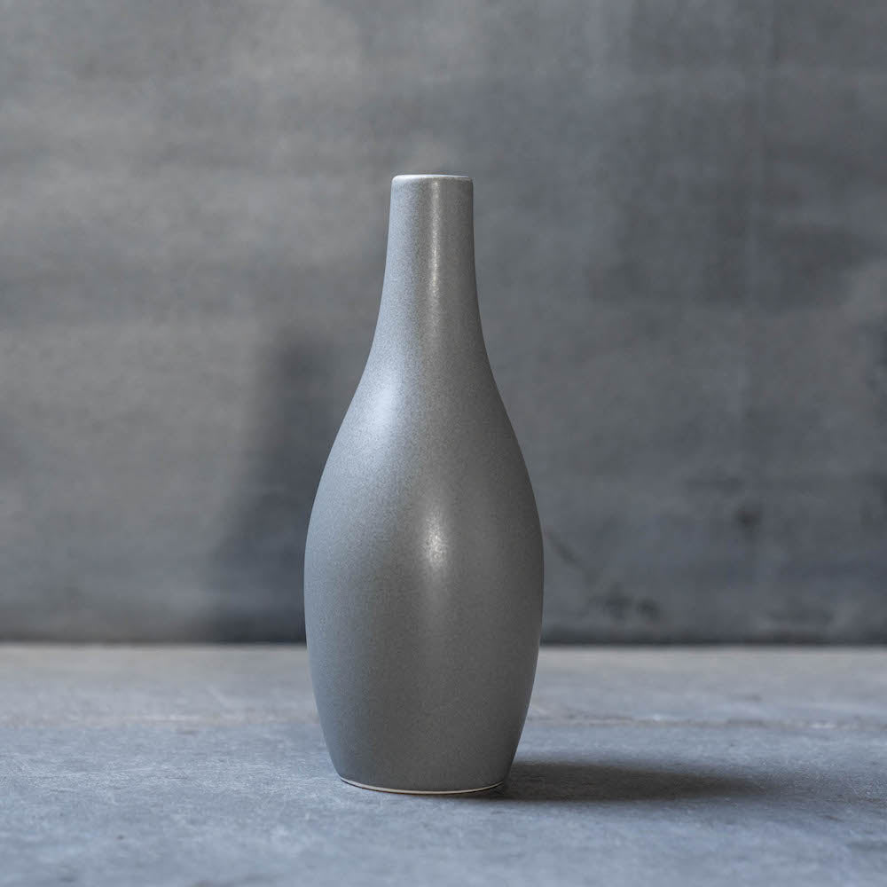かもしか道具店 フラワーベース L-size〈グレー〉