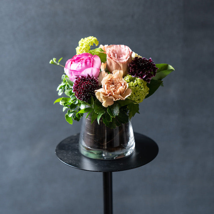 Glassフラワーアレンジメント M-size