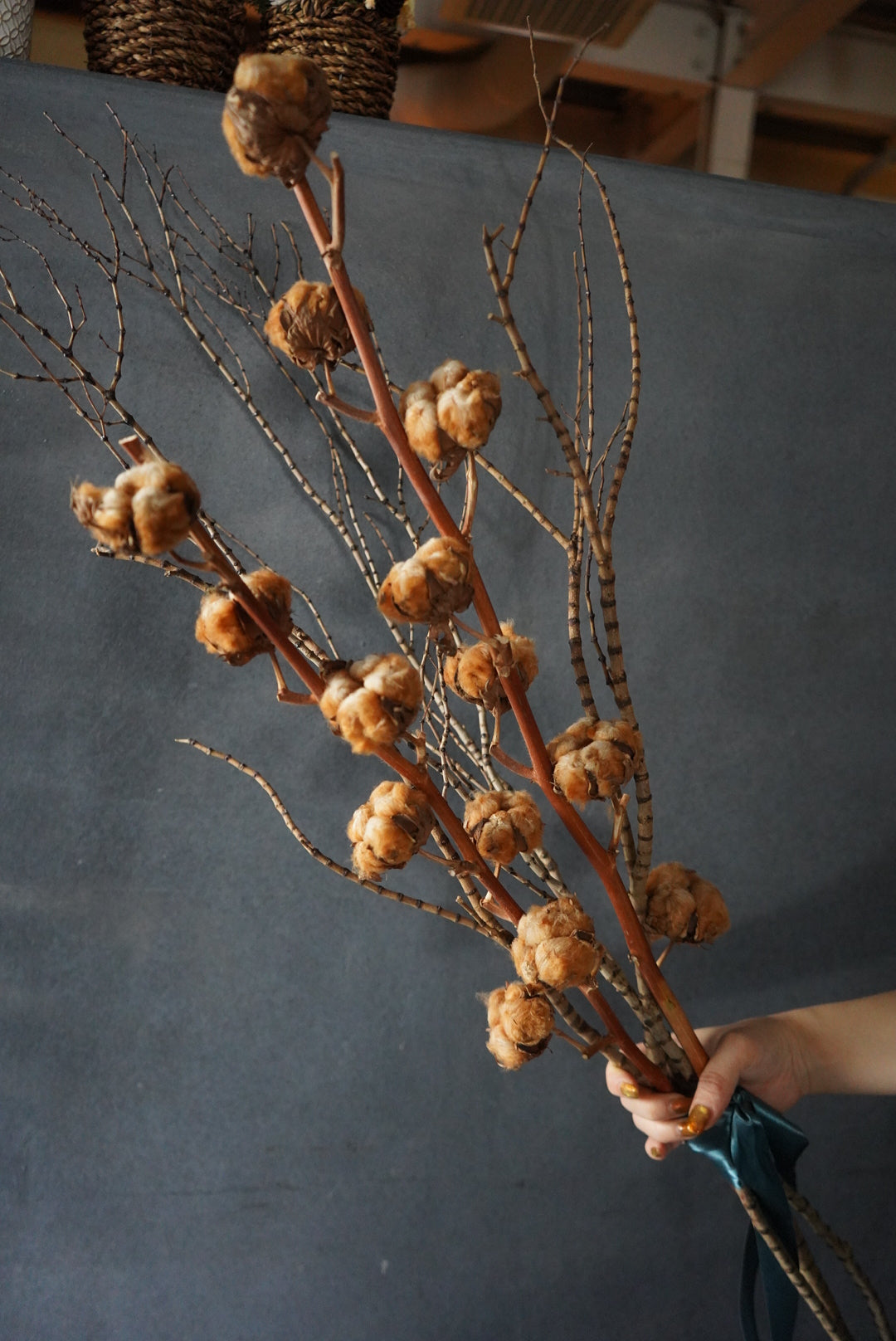 《モダンな大人のクリスマス&お正月飾り》2WAYスワッグと金の水引セット