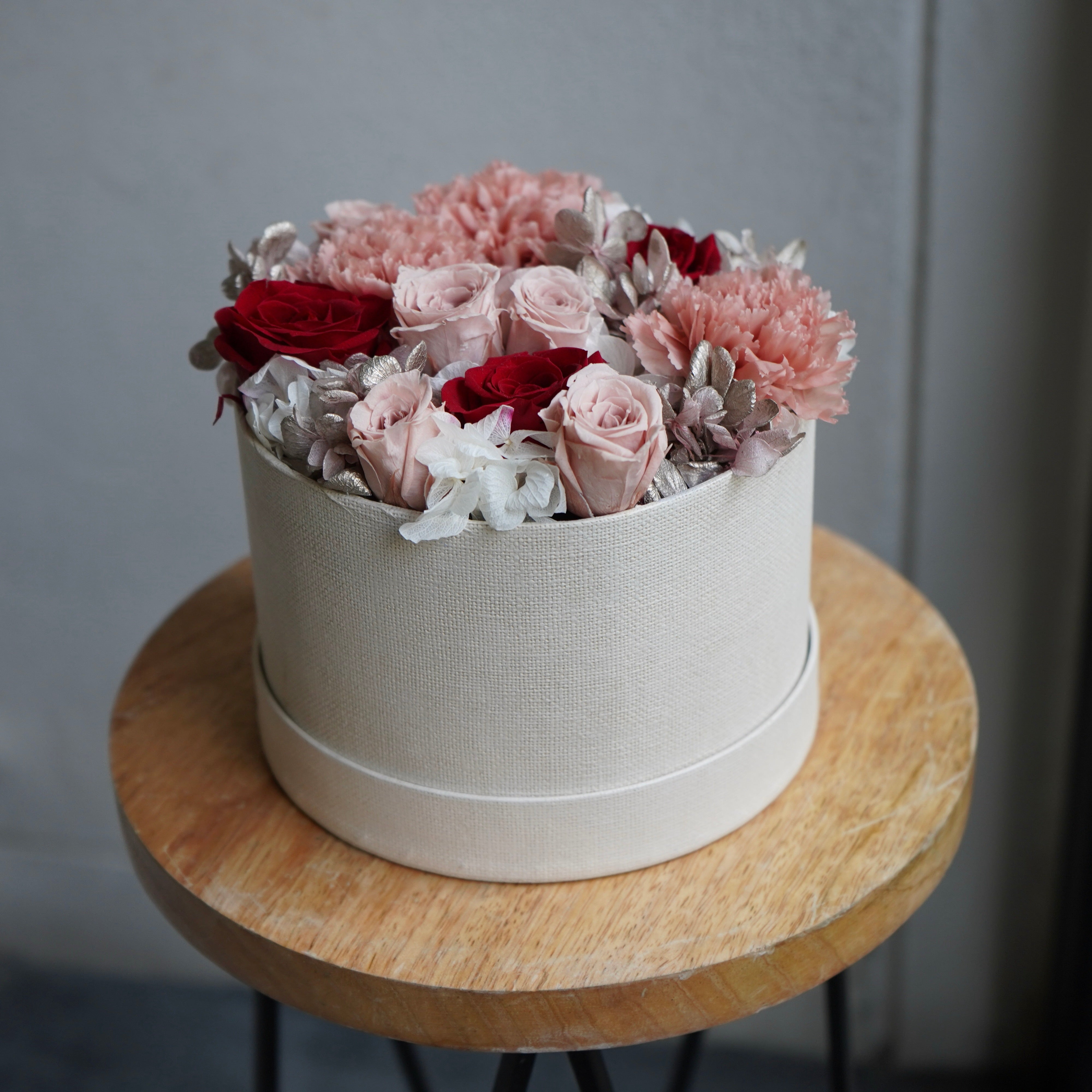 プリザーブドフラワーアレンジメント アースカラー