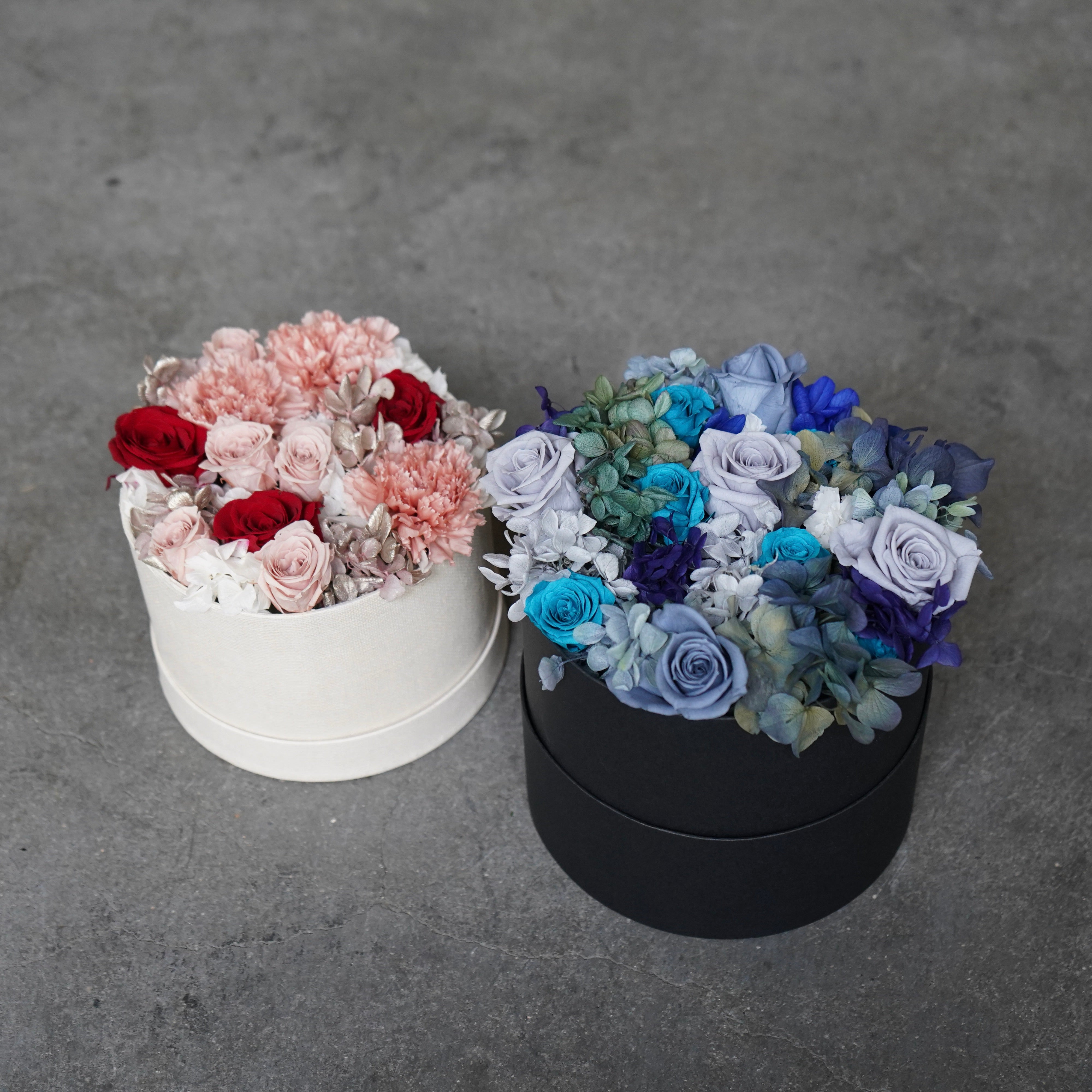 プリザーブドフラワーアレンジメント アースカラー