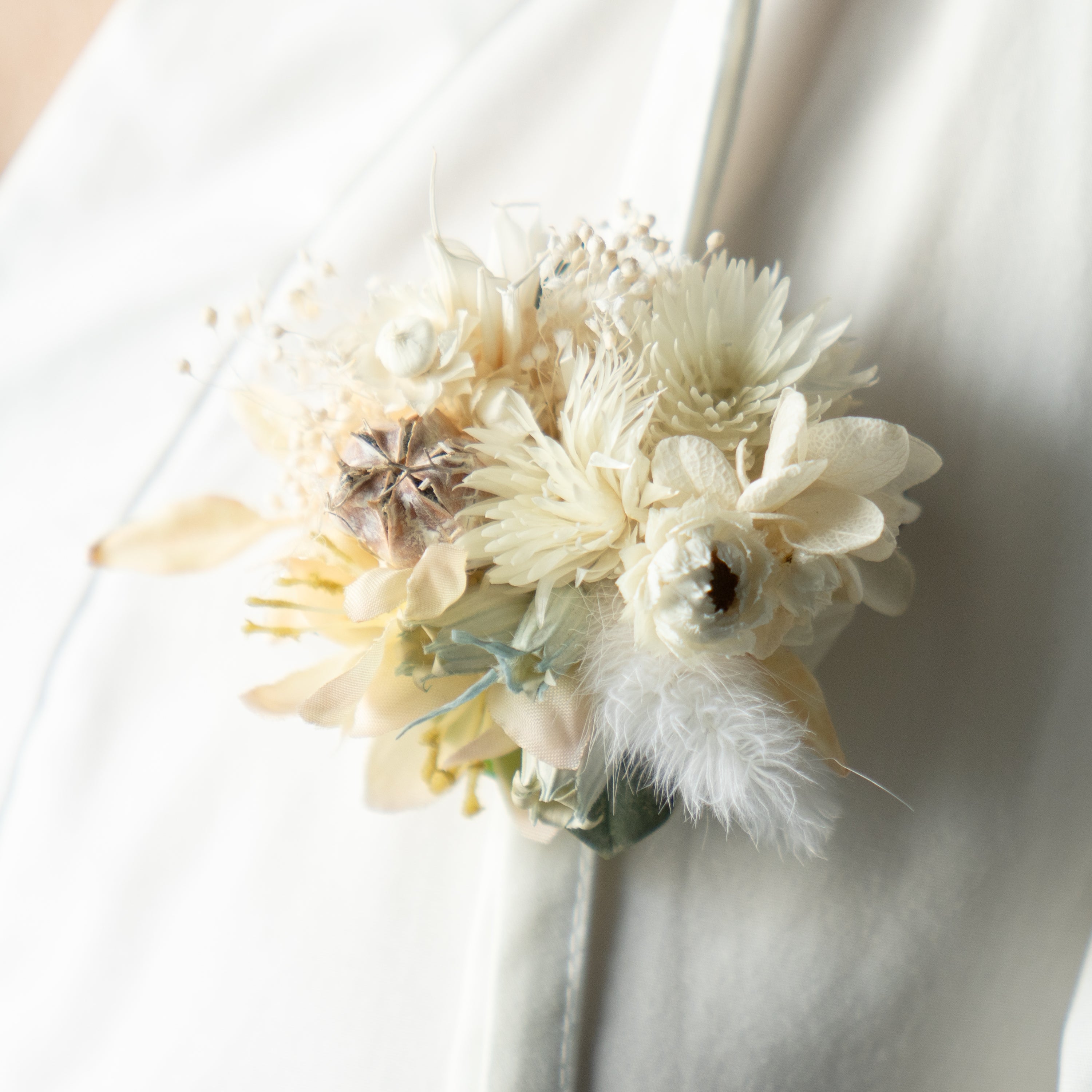 ドライフラワーコサージュ S-size