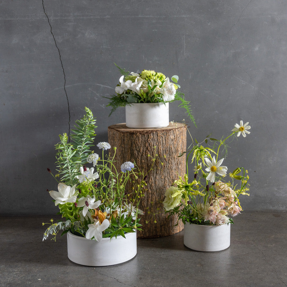 Whiteフラワーアレンジメント S-size