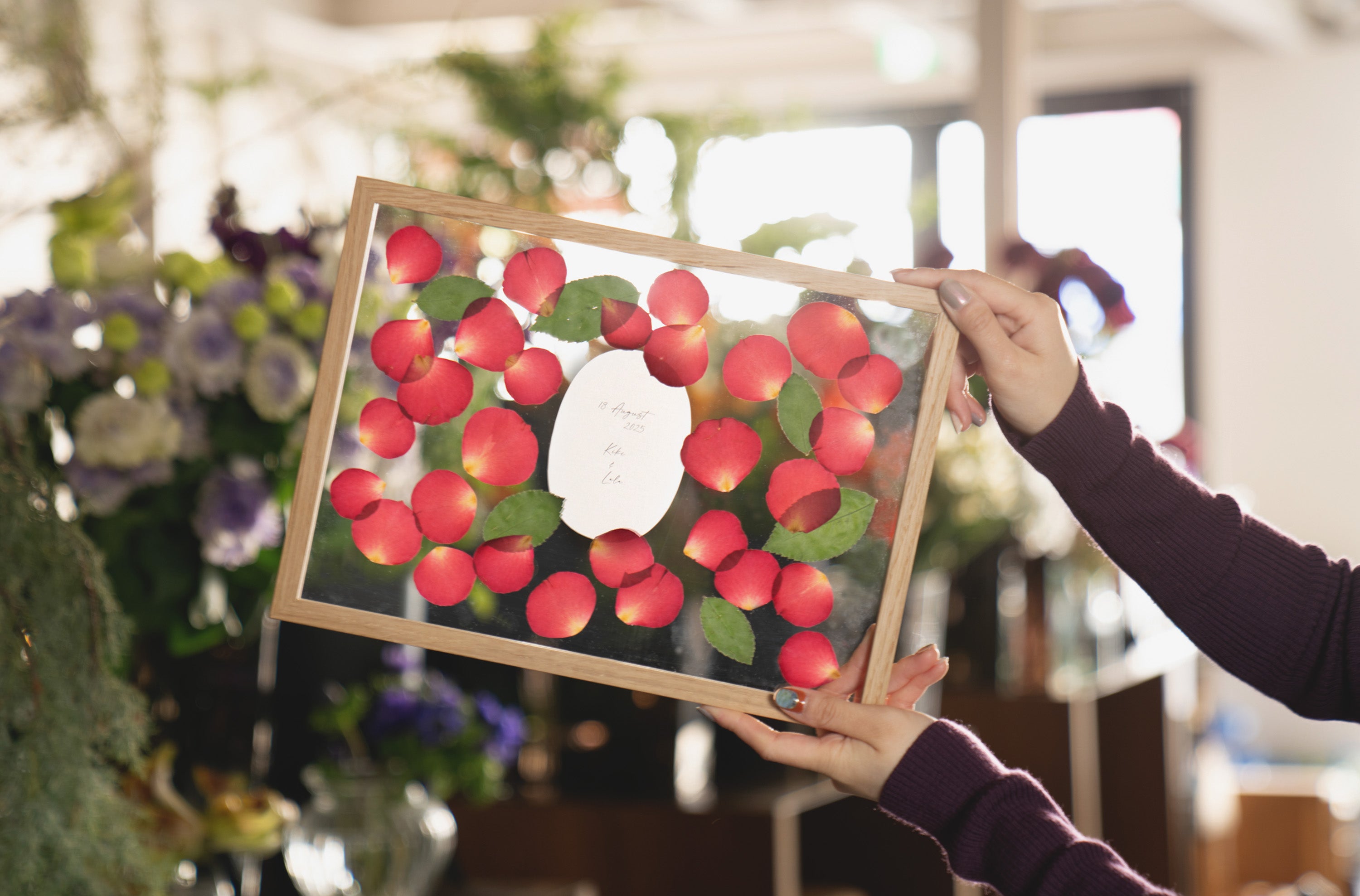 赤バラ プロポーズアレンジメント