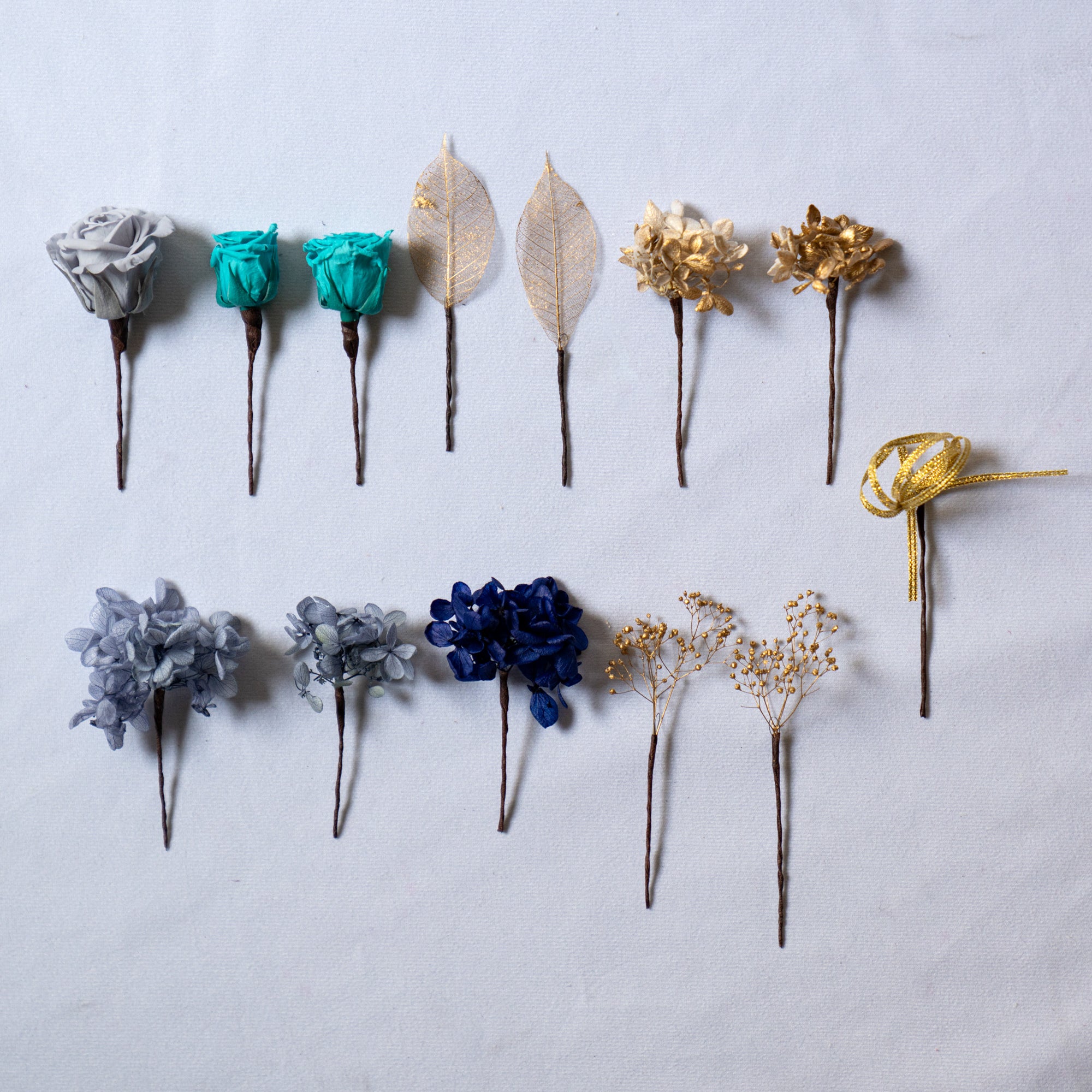 ヘッドフラワーと六角ミラーセット G