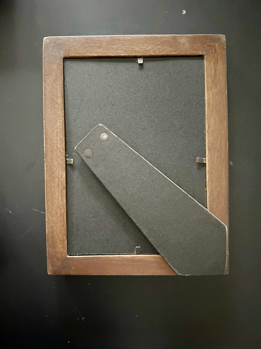 押し花アートフレーム「Thank you」Red×White