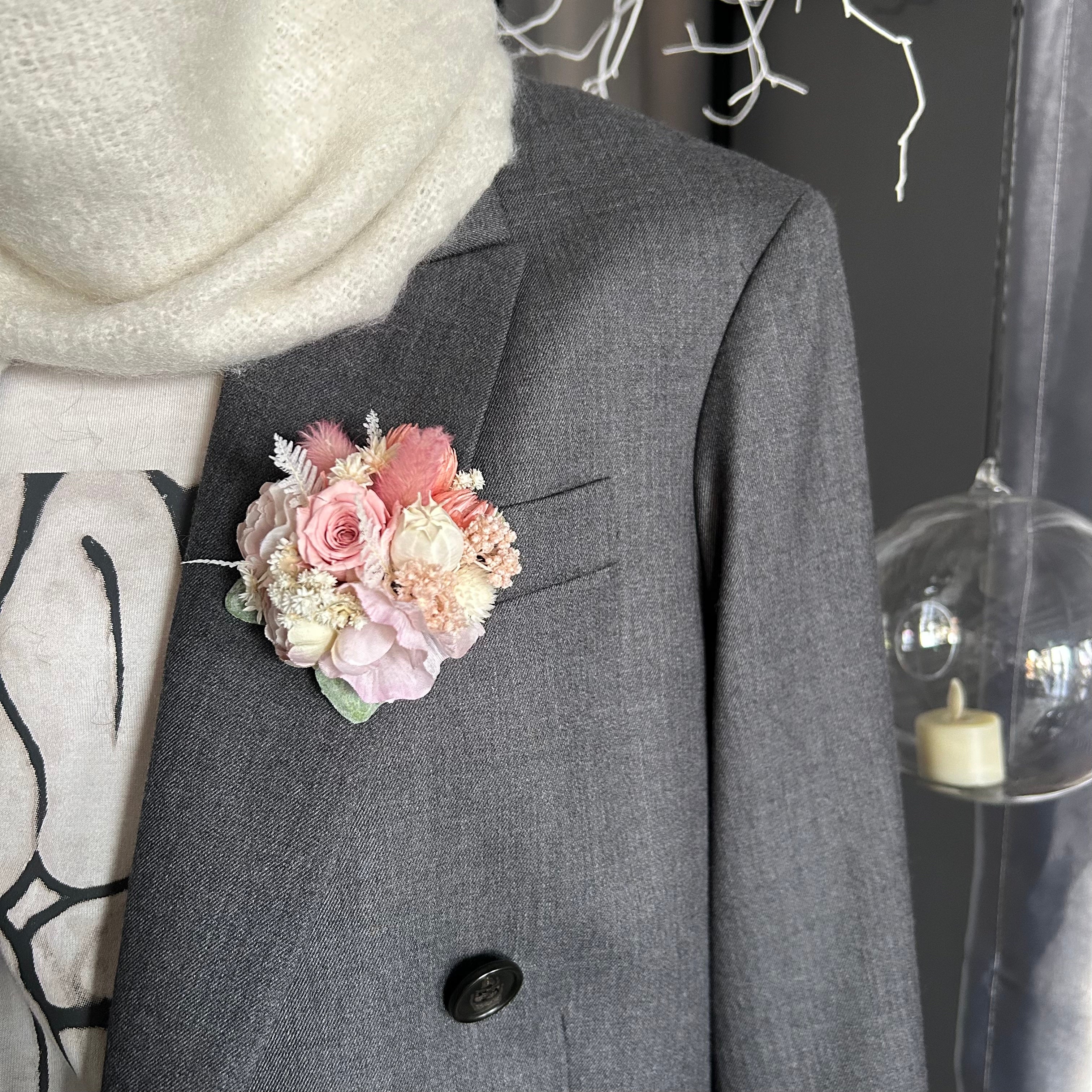 《入学式・卒業式にもおすすめ》プリザーブドフラワーコサージュ