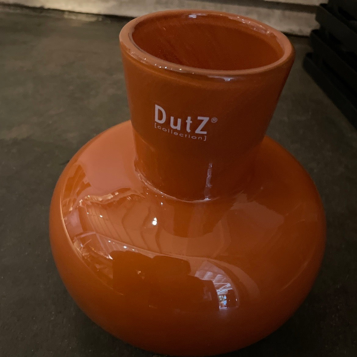 DutZ Collection VASE MODEST WARM ORANGE