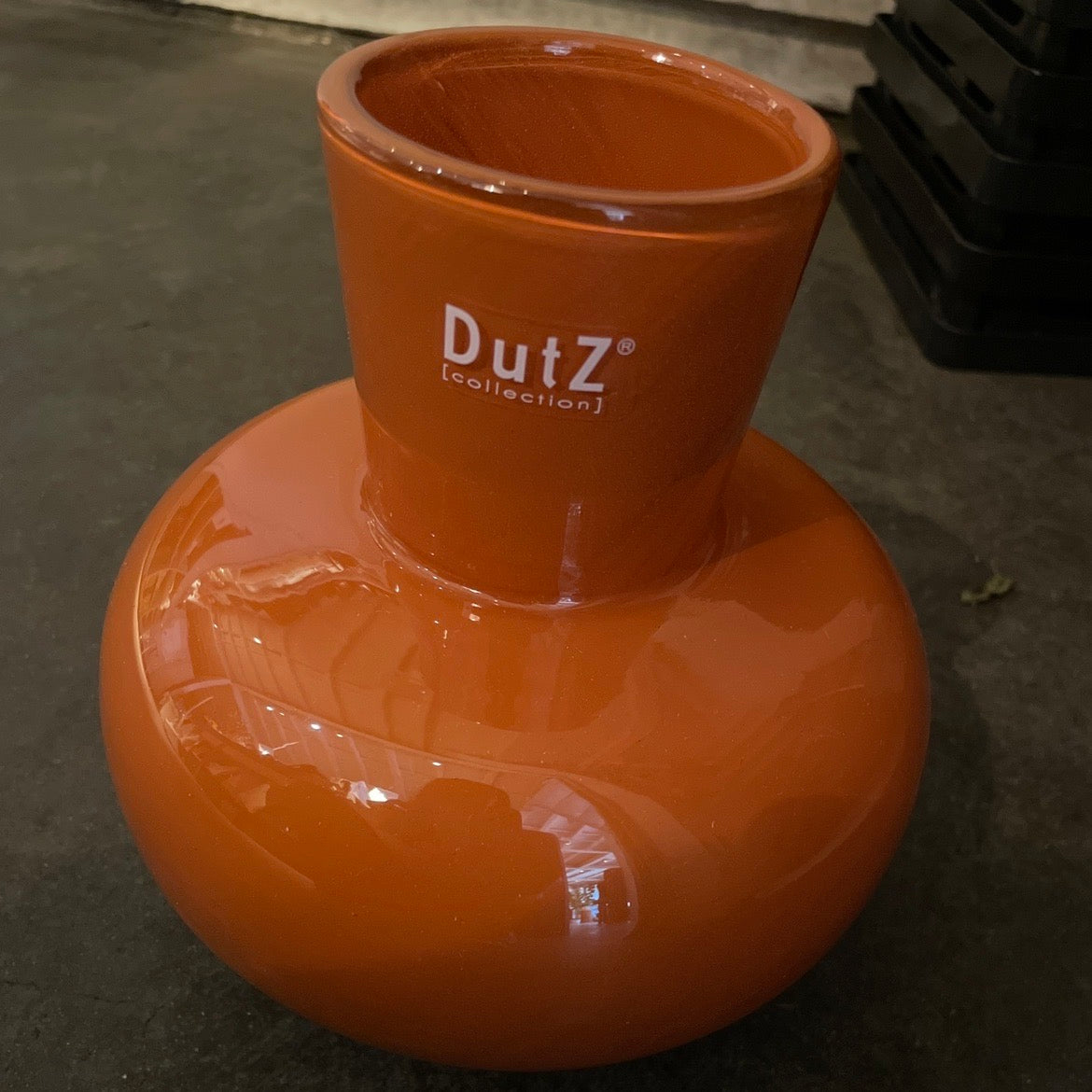 DutZ Collection VASE MODEST WARM ORANGE