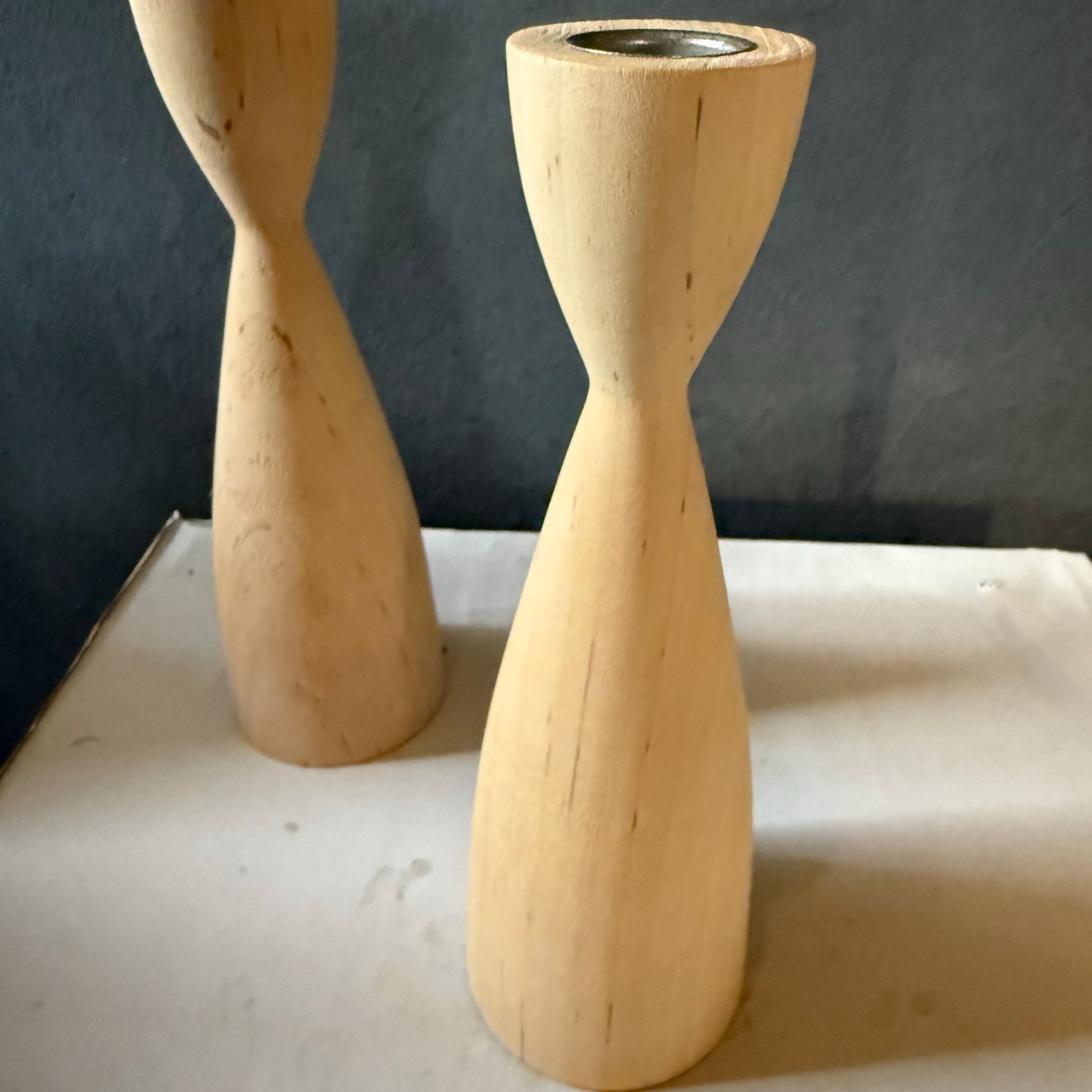 木製キャンドルスタンド