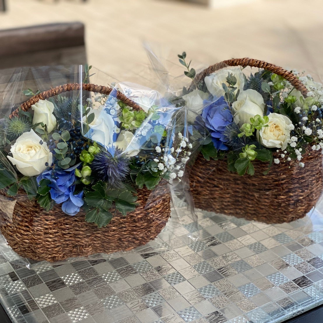 Basketフラワーアレンジメント S-size