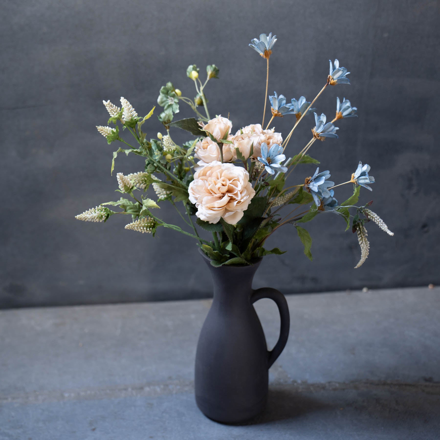 《ホワイトデーにもおすすめ》かもしか道具店 ピッチャーベース × ボタニカルブーケSET