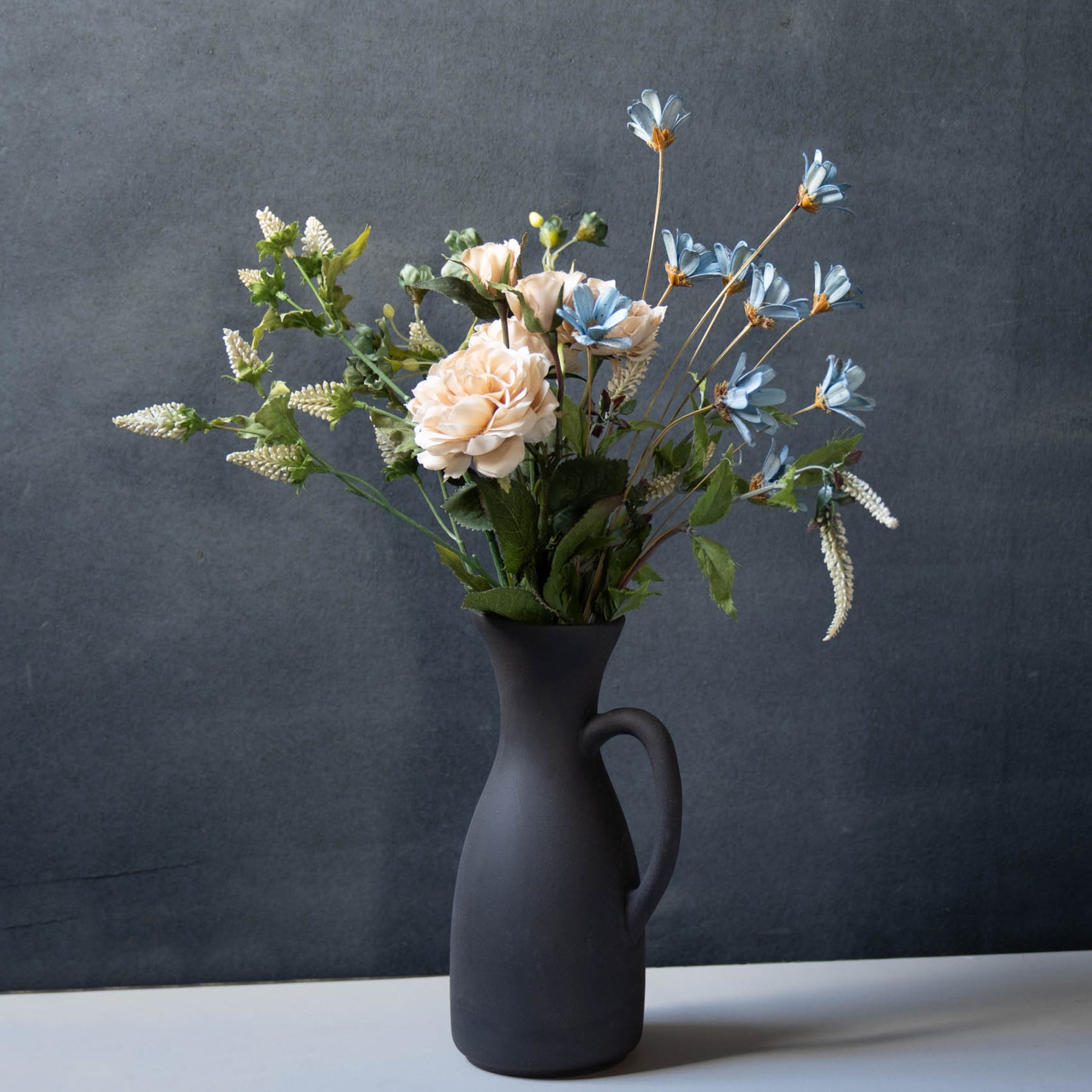 《ホワイトデーにもおすすめ》かもしか道具店 ピッチャーベース × ボタニカルブーケSET