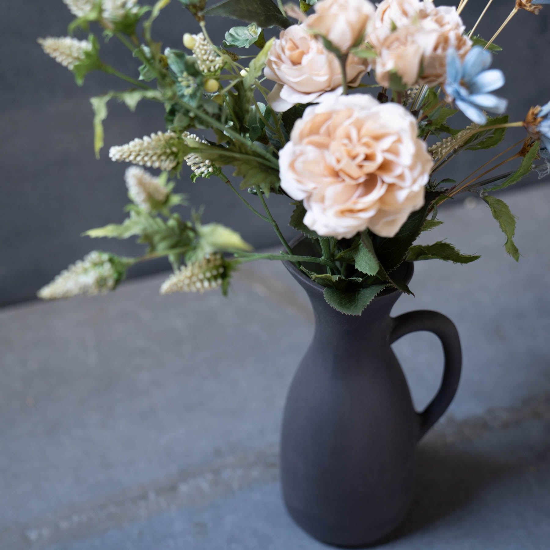 《ホワイトデーにもおすすめ》かもしか道具店 ピッチャーベース × ボタニカルブーケSET