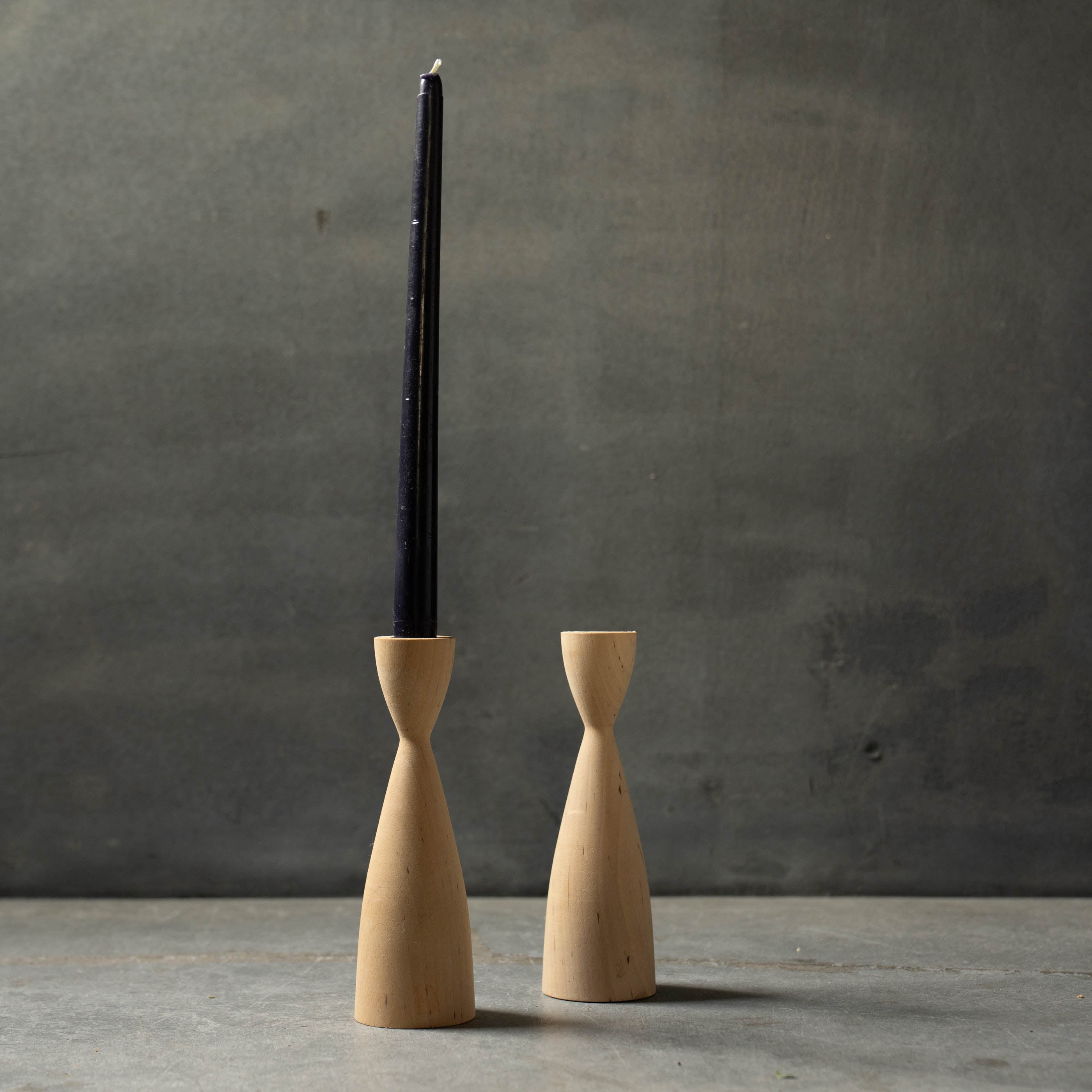 木製キャンドルスタンド