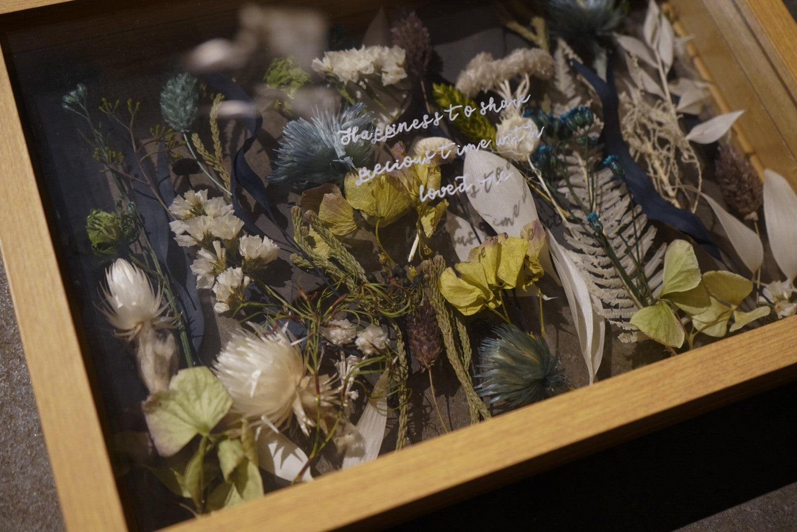 フラワーボックス結婚証明書 長方形 31〜70名様分