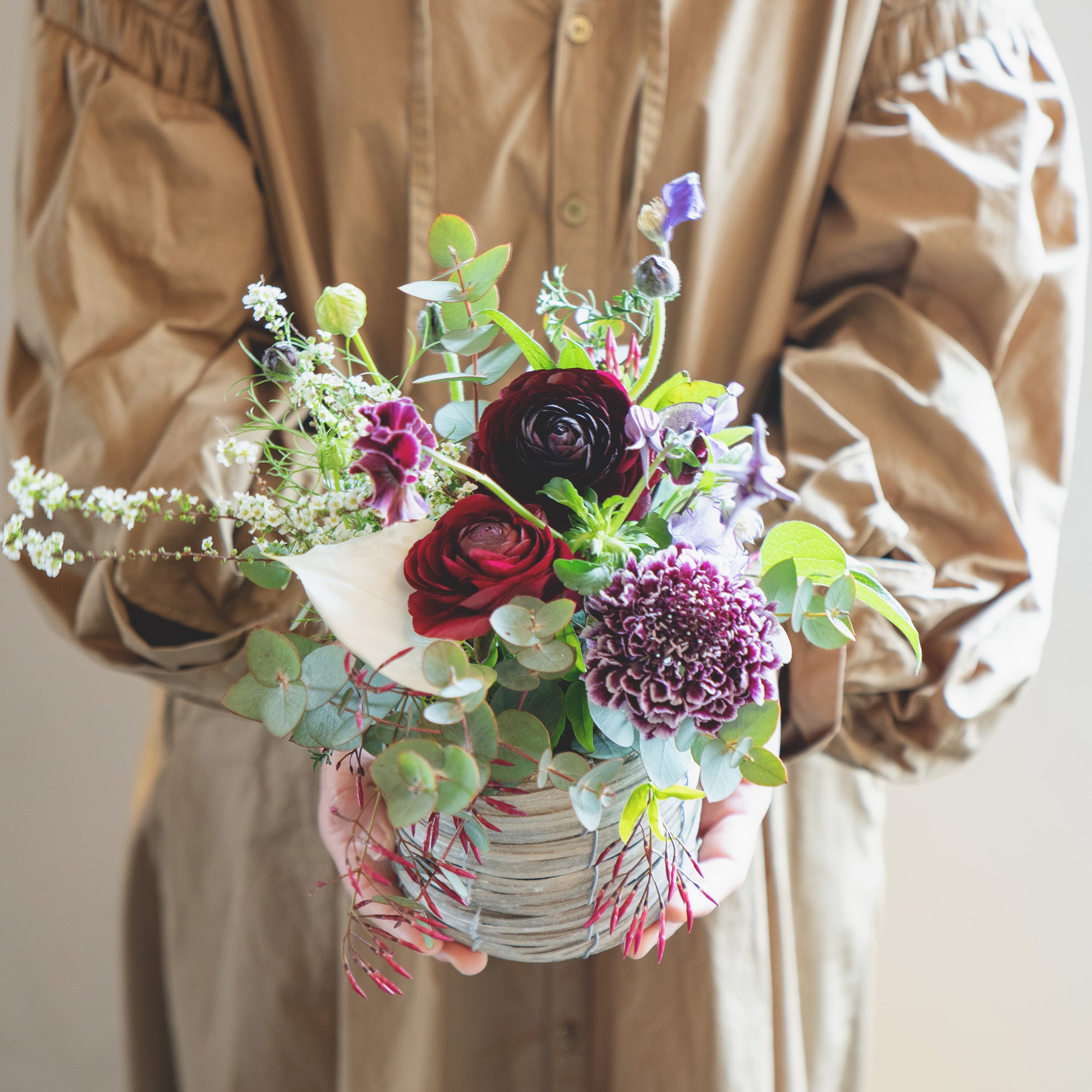 【入学・卒業・転職退職用におすすめ】フラワーアレンジ SS-size