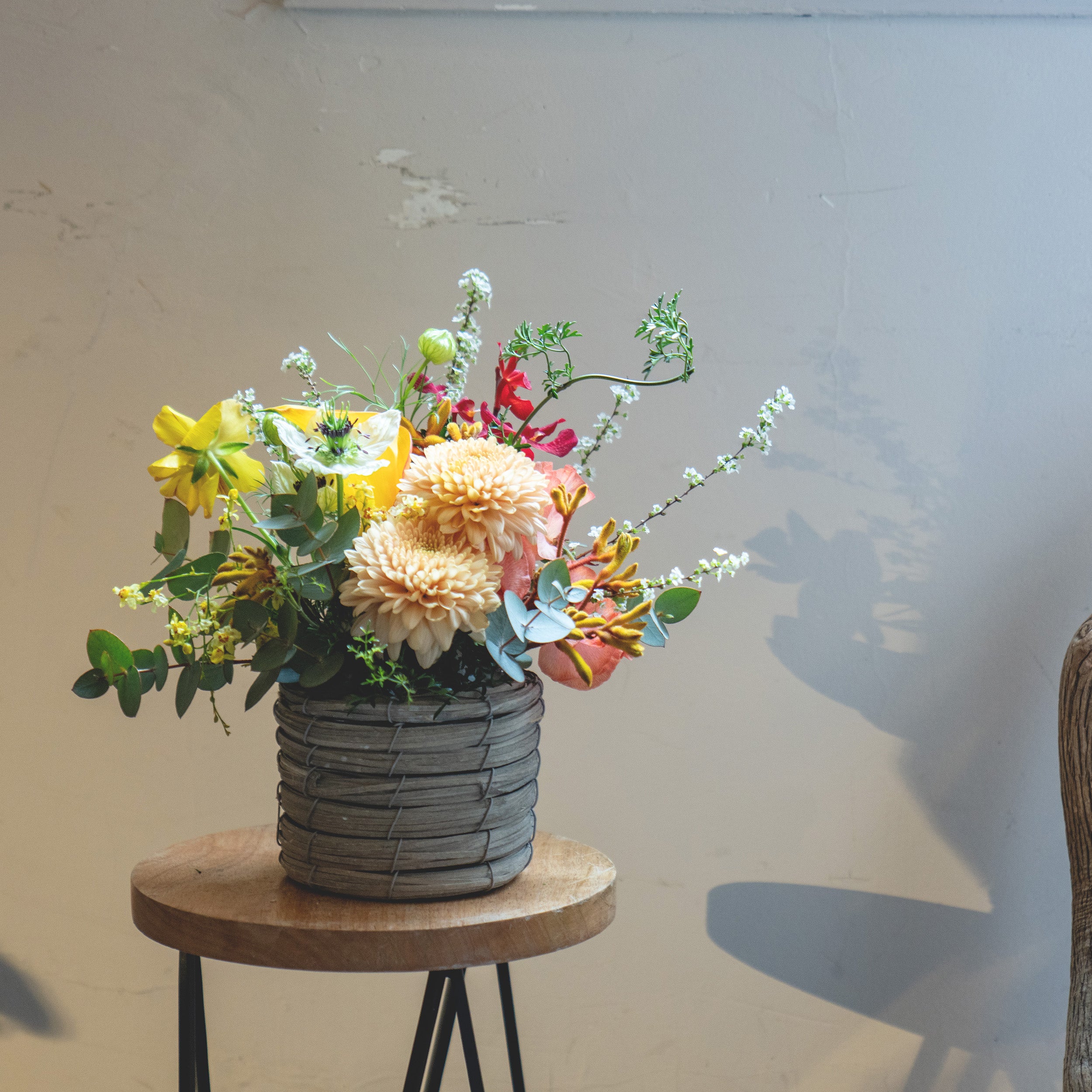 【入学・卒業・転職退職用におすすめ】フラワーアレンジ SS-size