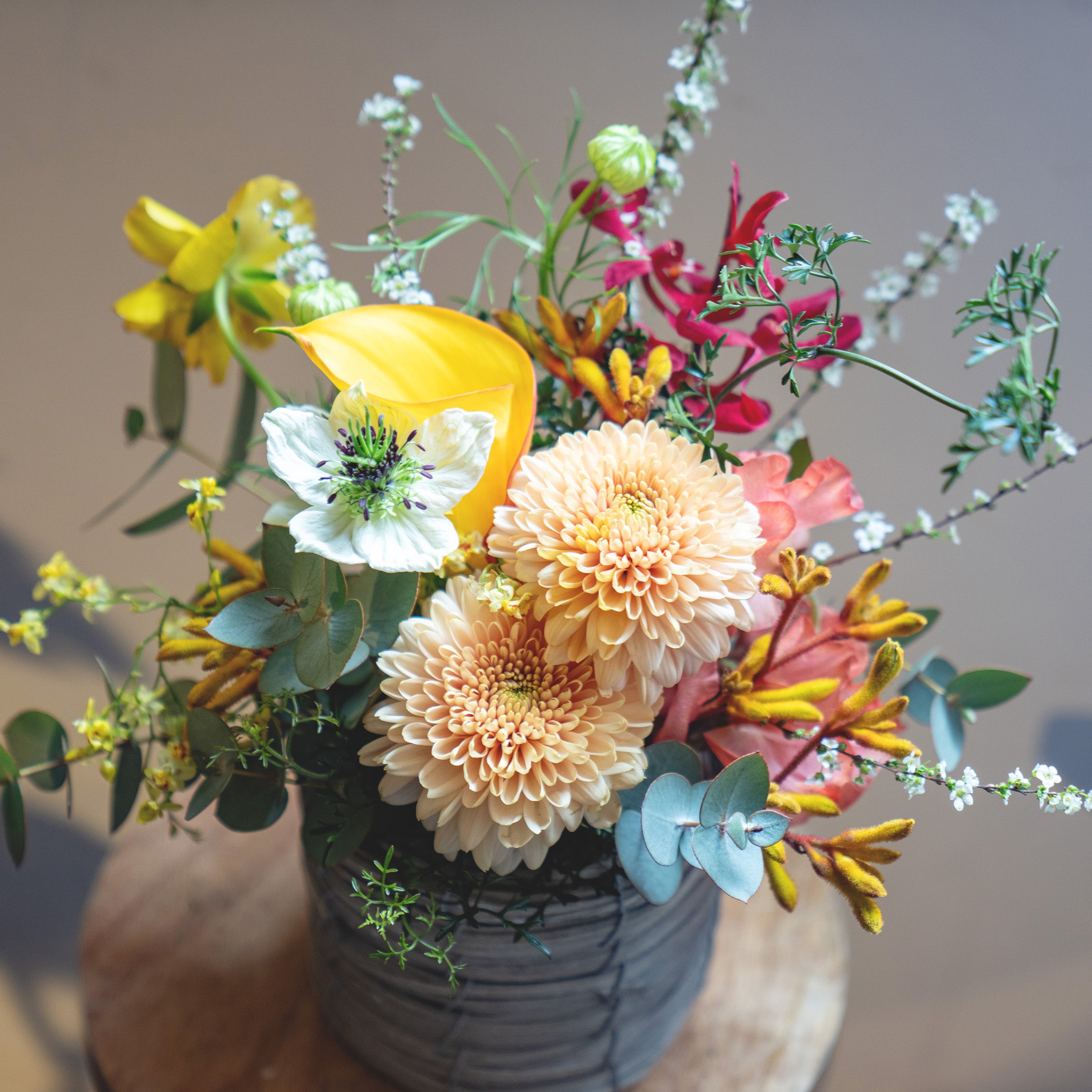 【入学・卒業・転職退職用におすすめ】フラワーアレンジ SS-size