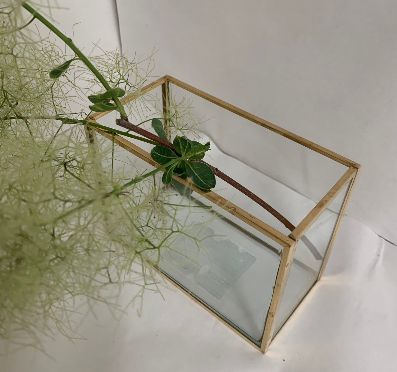 ゴールドフレーム フラワーベース ガラスベース 花瓶 花器 一輪挿し インテリア 花 雑貨 高級 オシャレ おしゃれ プレゼント ギフト 祝い