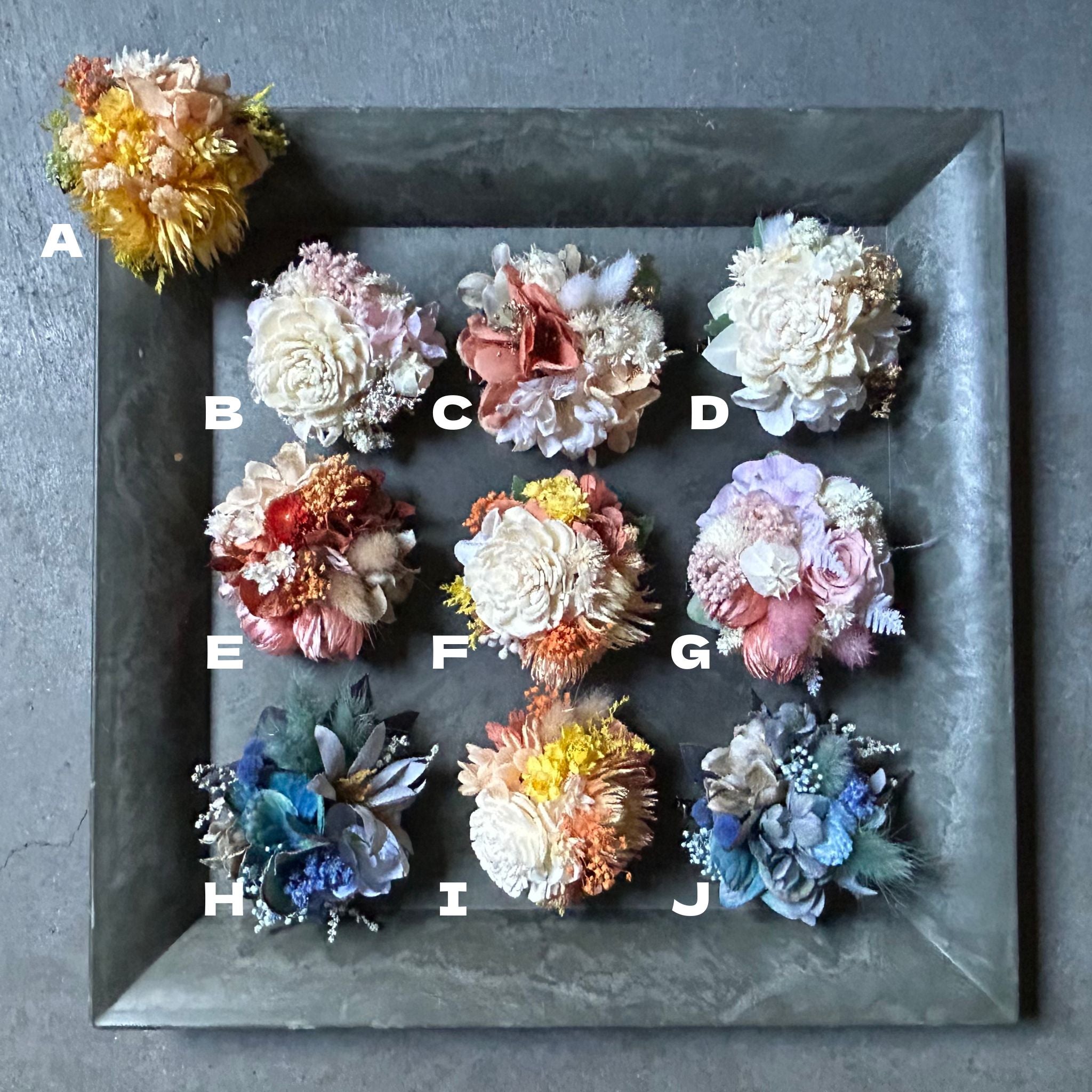 《入学式・卒業式にもおすすめ》プリザーブドフラワーコサージュ