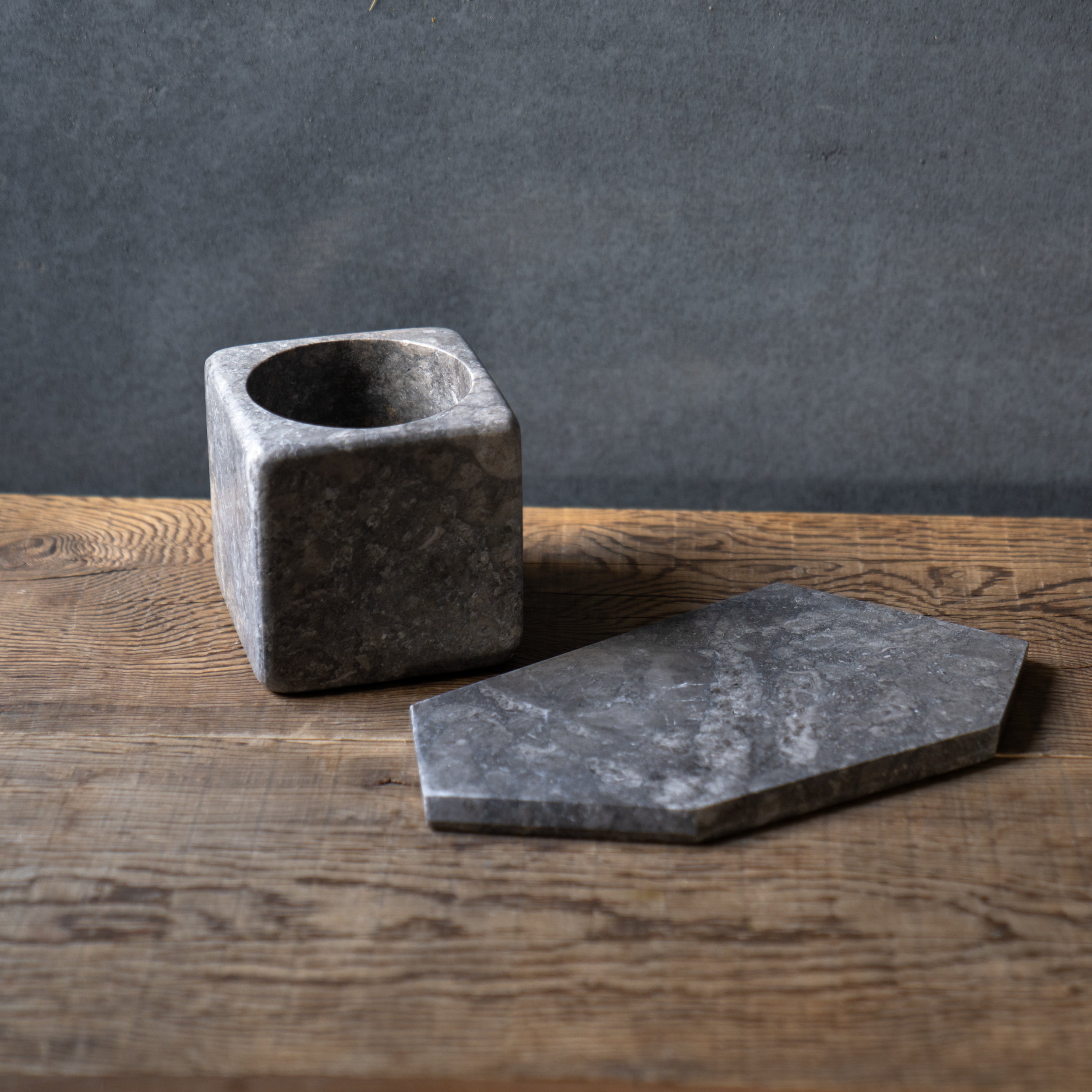 Marble Stone Pot cube