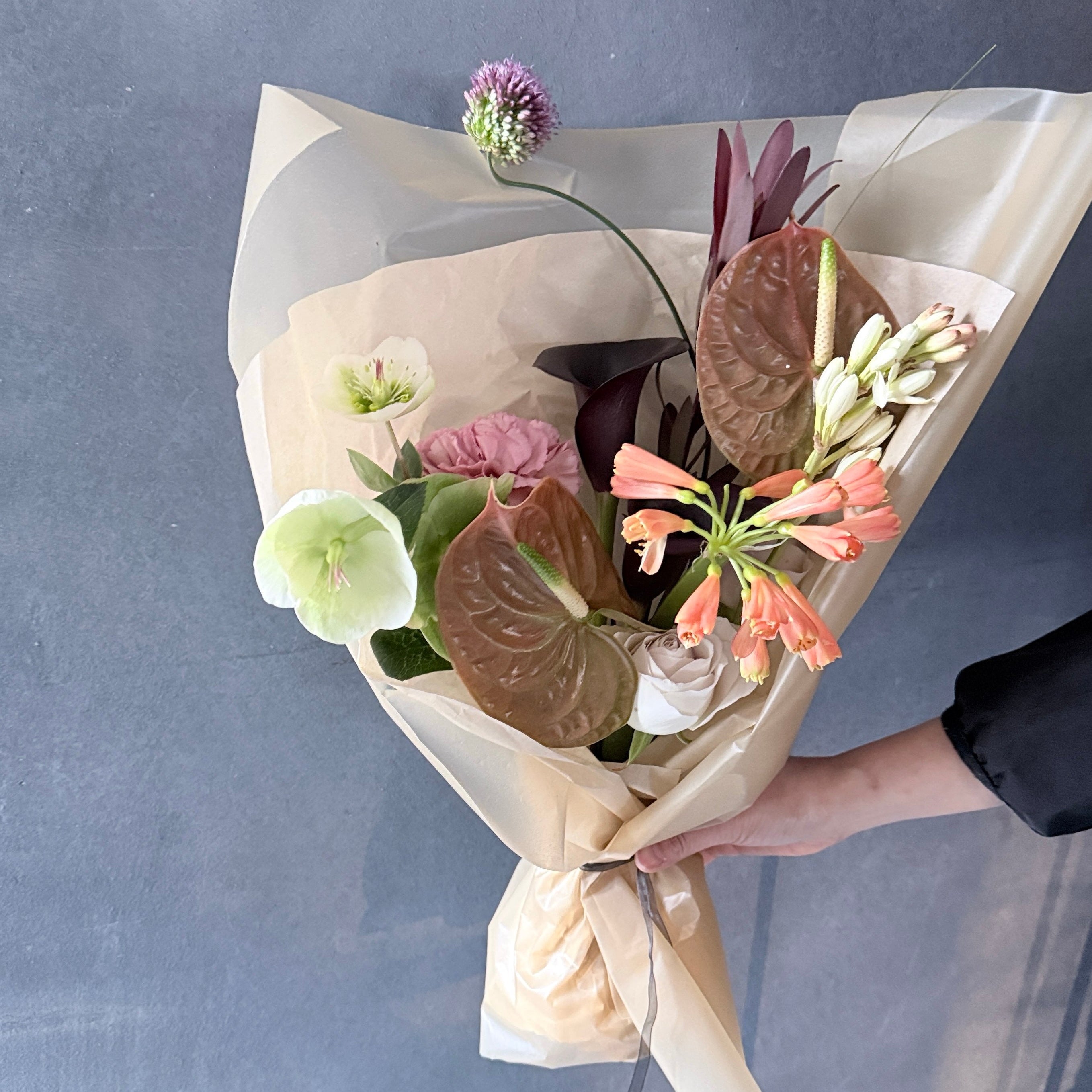 《母の日ギフトにおすすめ》 フラワーブーケ S-size