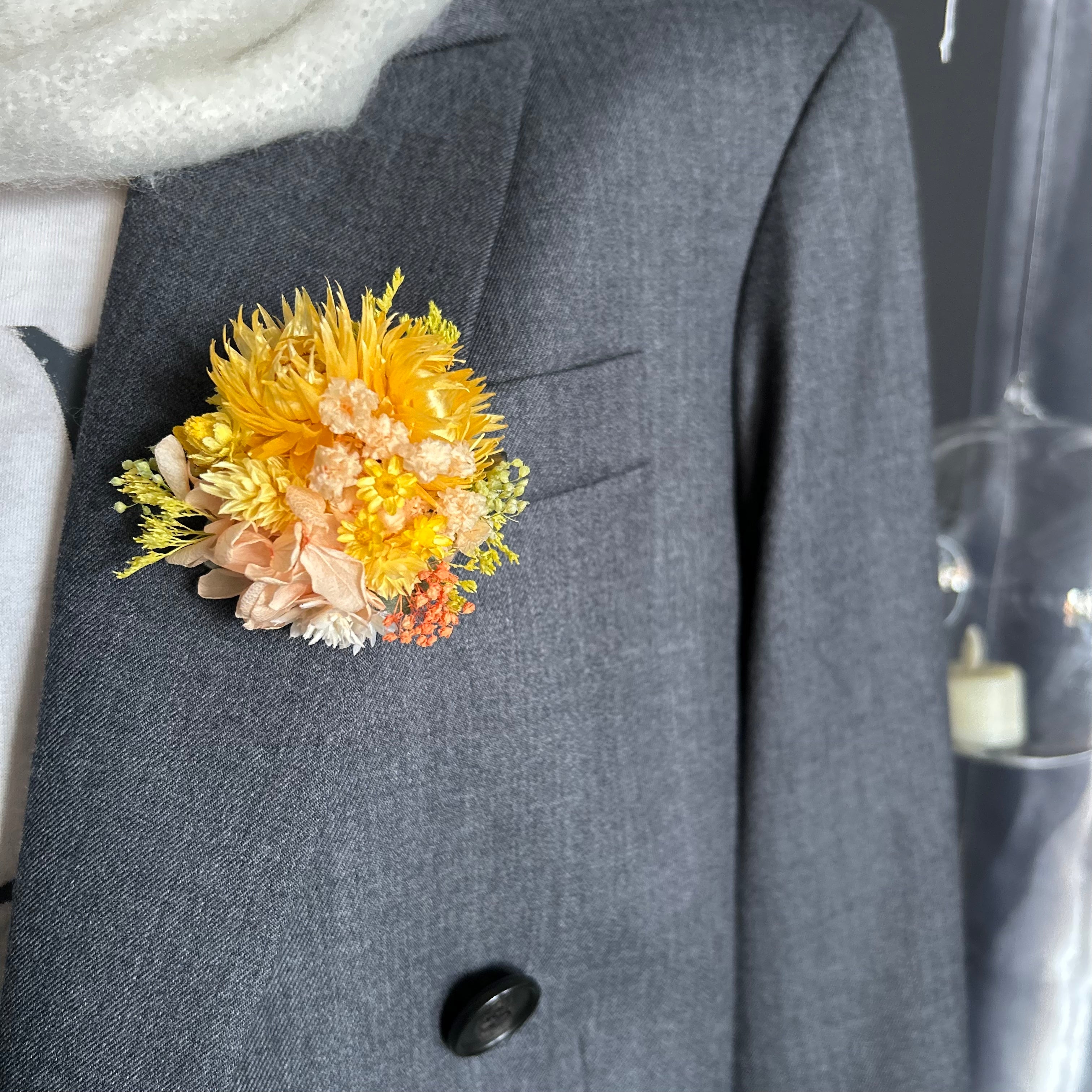 《入学式・卒業式にもおすすめ》プリザーブドフラワーコサージュ