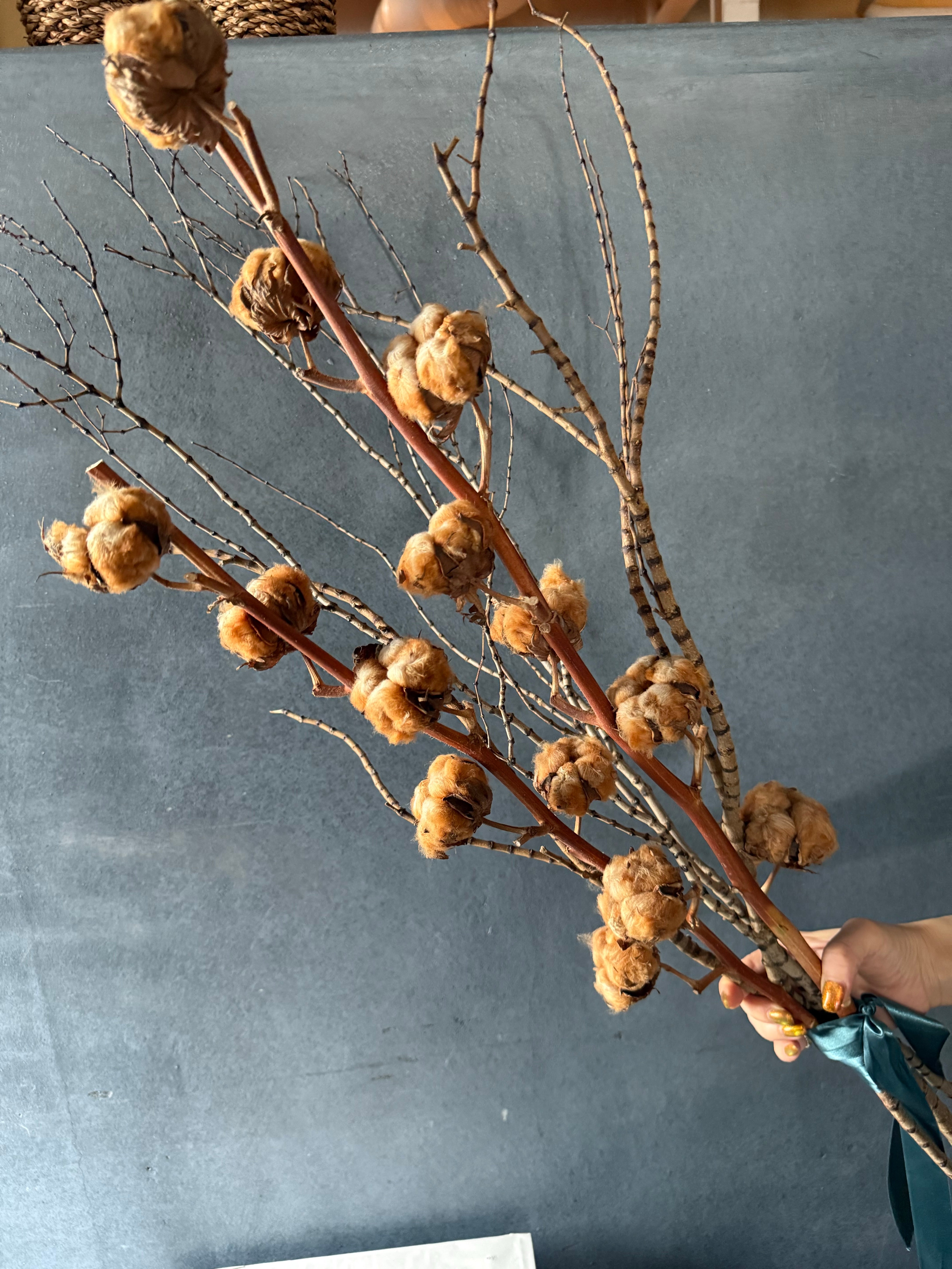 《モダンな大人のクリスマス＆お正月飾り》2WAYスワッグと金の水引セット