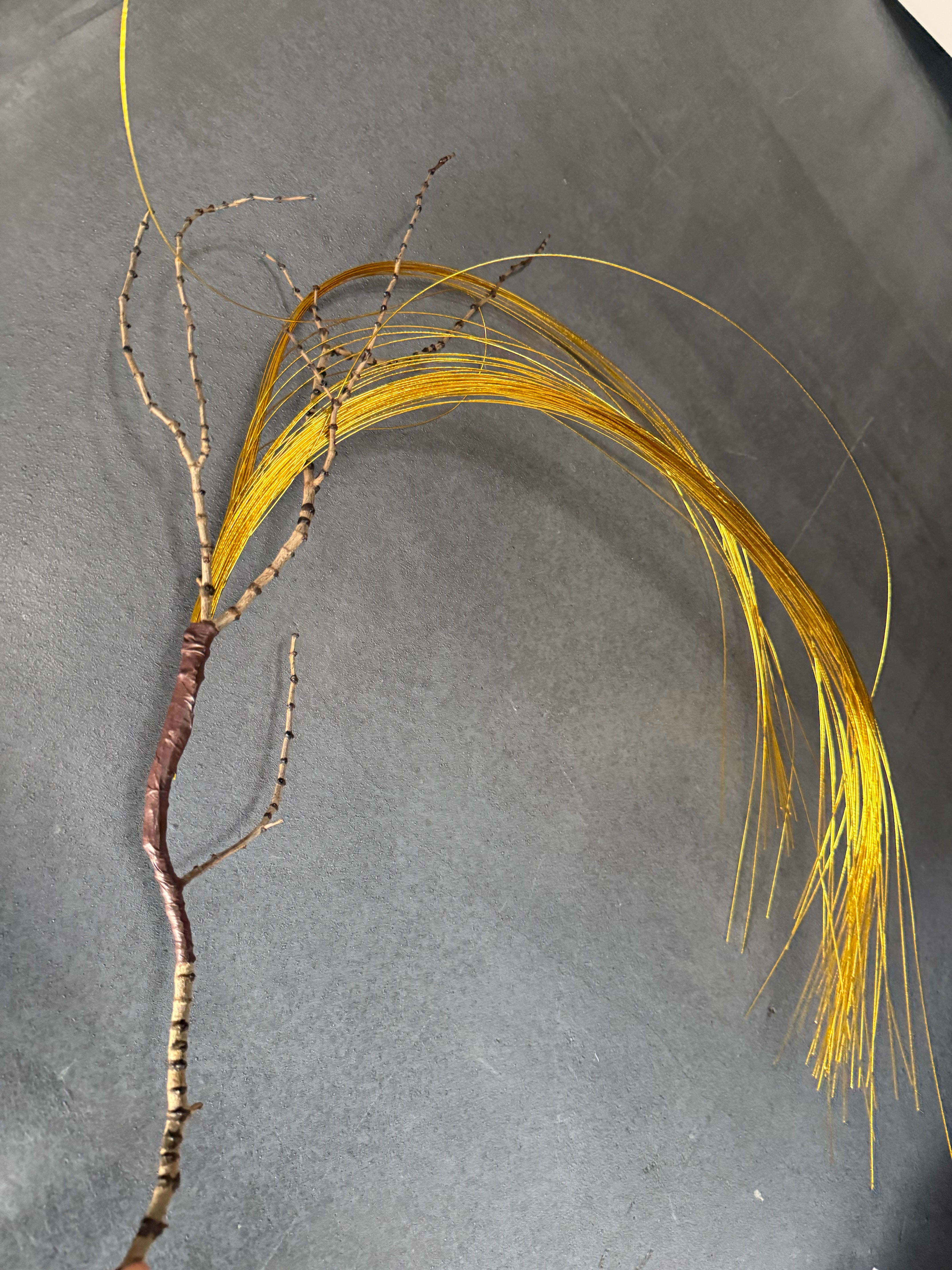 《モダンな大人のクリスマス＆お正月飾り》2WAYスワッグと金の水引セット