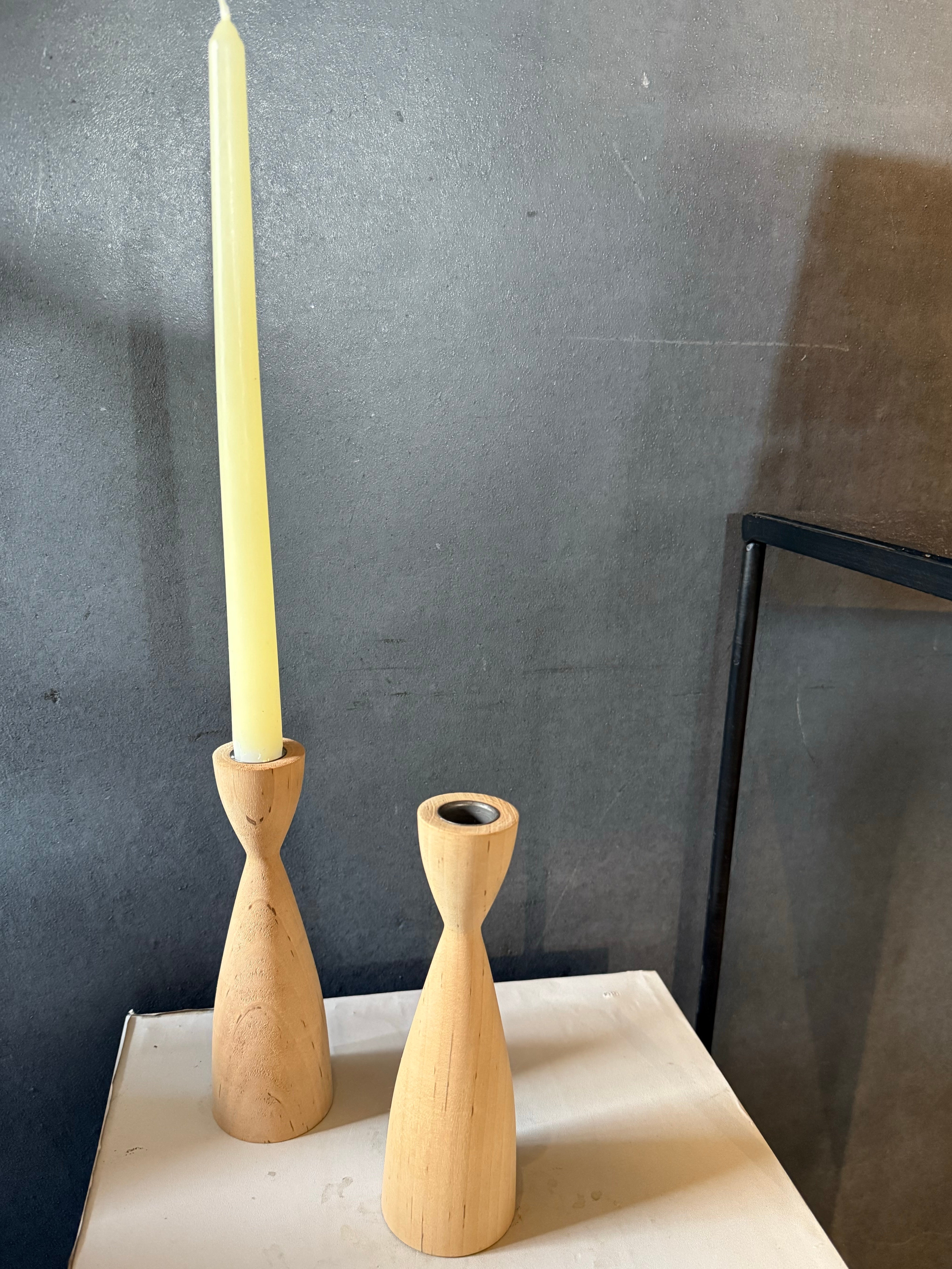 木製キャンドルスタンド