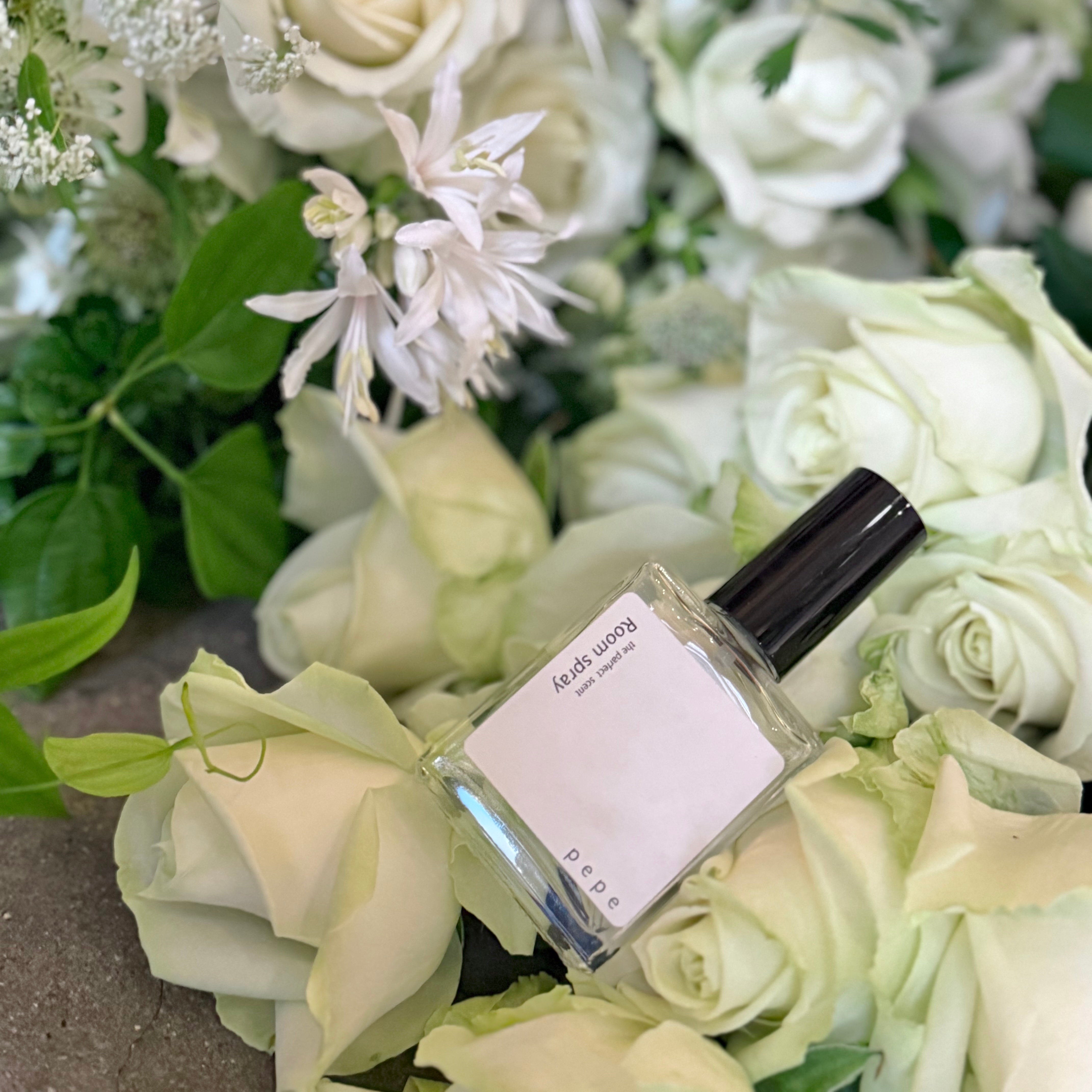 花屋が贈る「朝の光」：LUMIÈRE DU MATIN ルームスプレー pepe