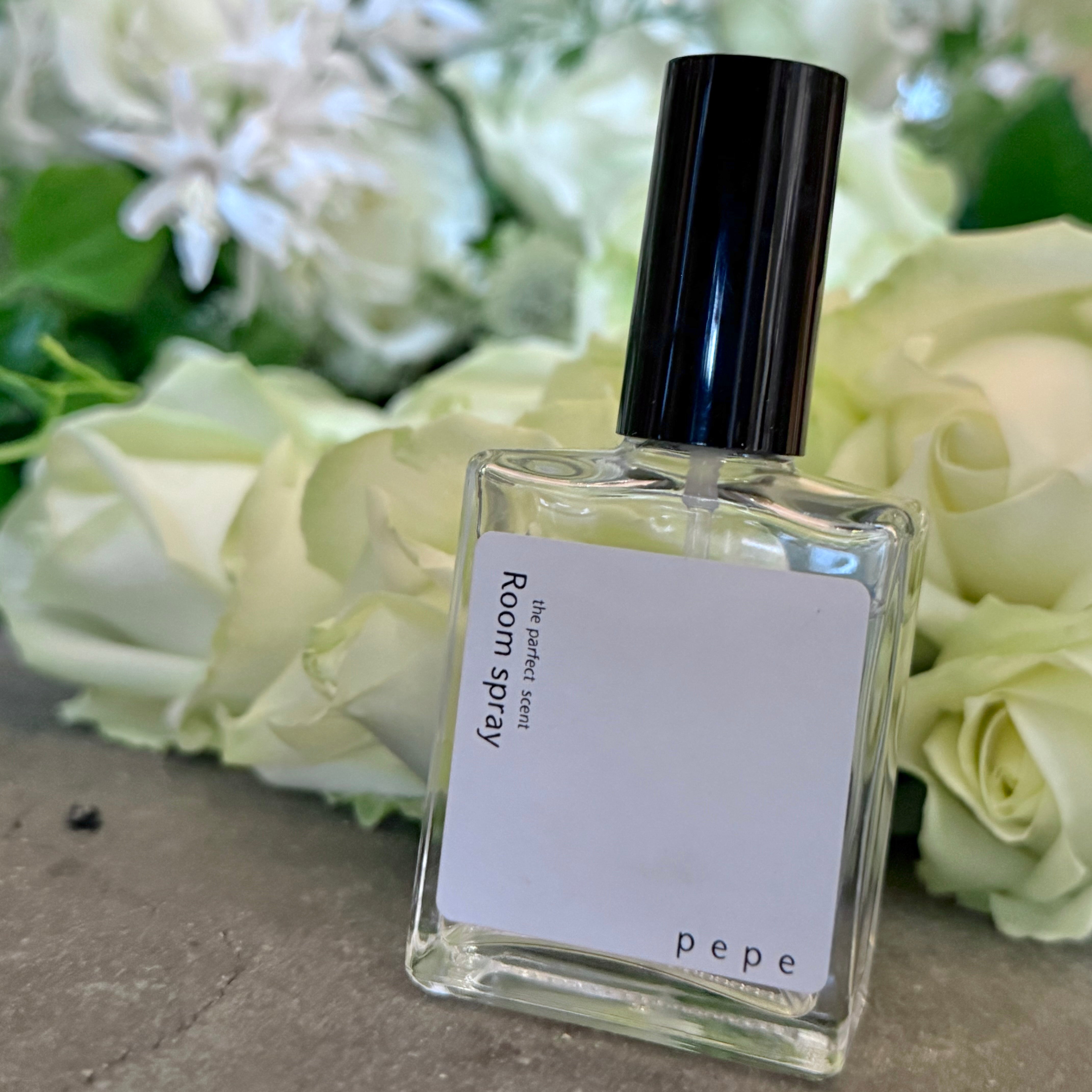 花屋が贈る「朝の光」：LUMIÈRE DU MATIN ルームスプレー pepe