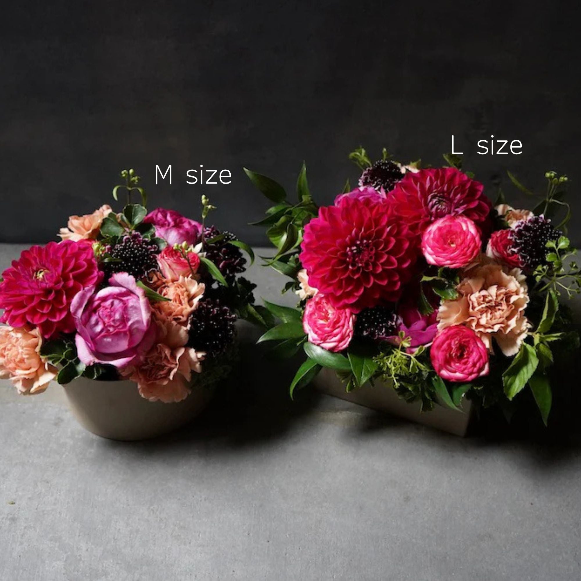 生花 Boxフラワーアレンジメント L-size