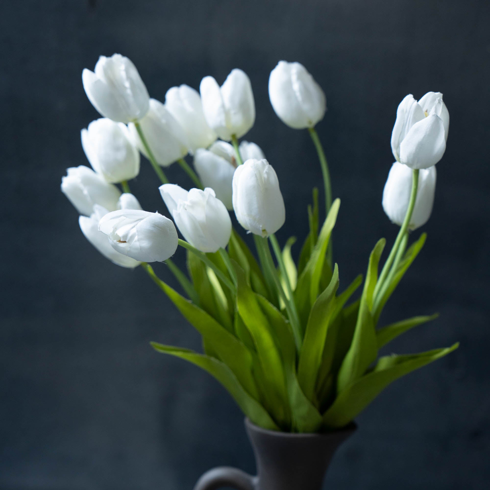 《ホワイトデーにもおすすめ》かもしか道具店 ピッチャーベース × チューリップのブーケSET