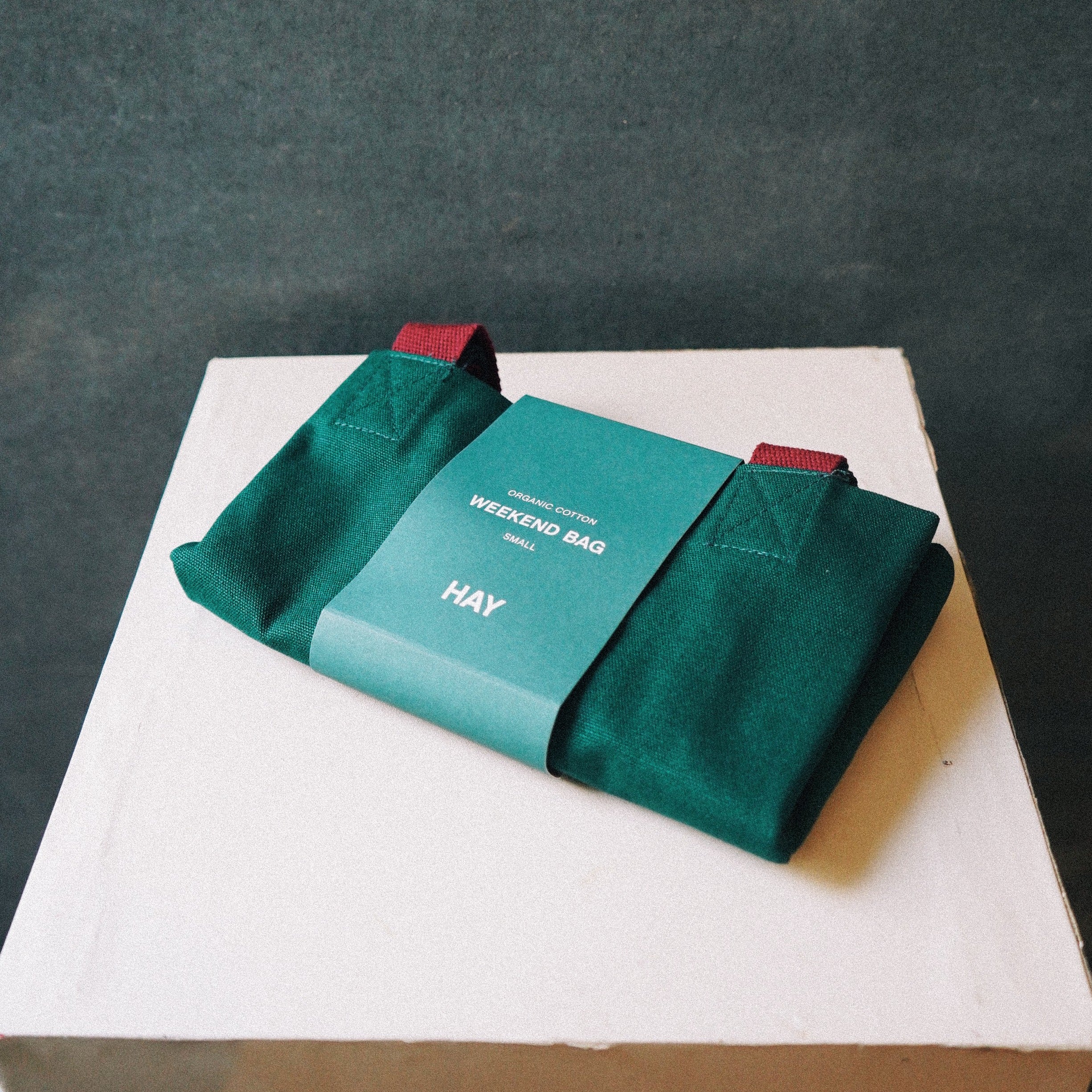 HAY Weekend Bag Organic / Small / Dark green multi