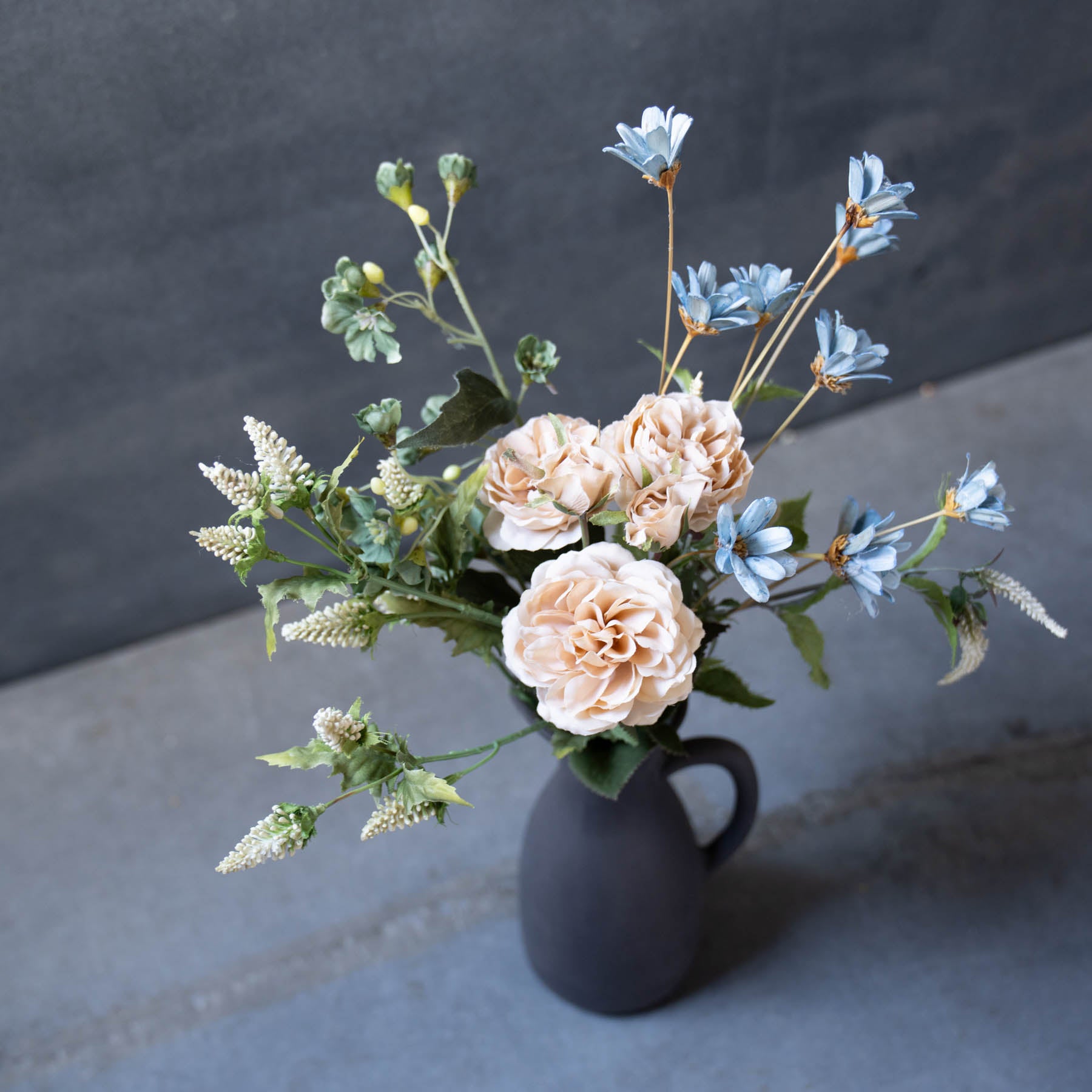 《ホワイトデーにもおすすめ》かもしか道具店 ピッチャーベース × ボタニカルブーケSET