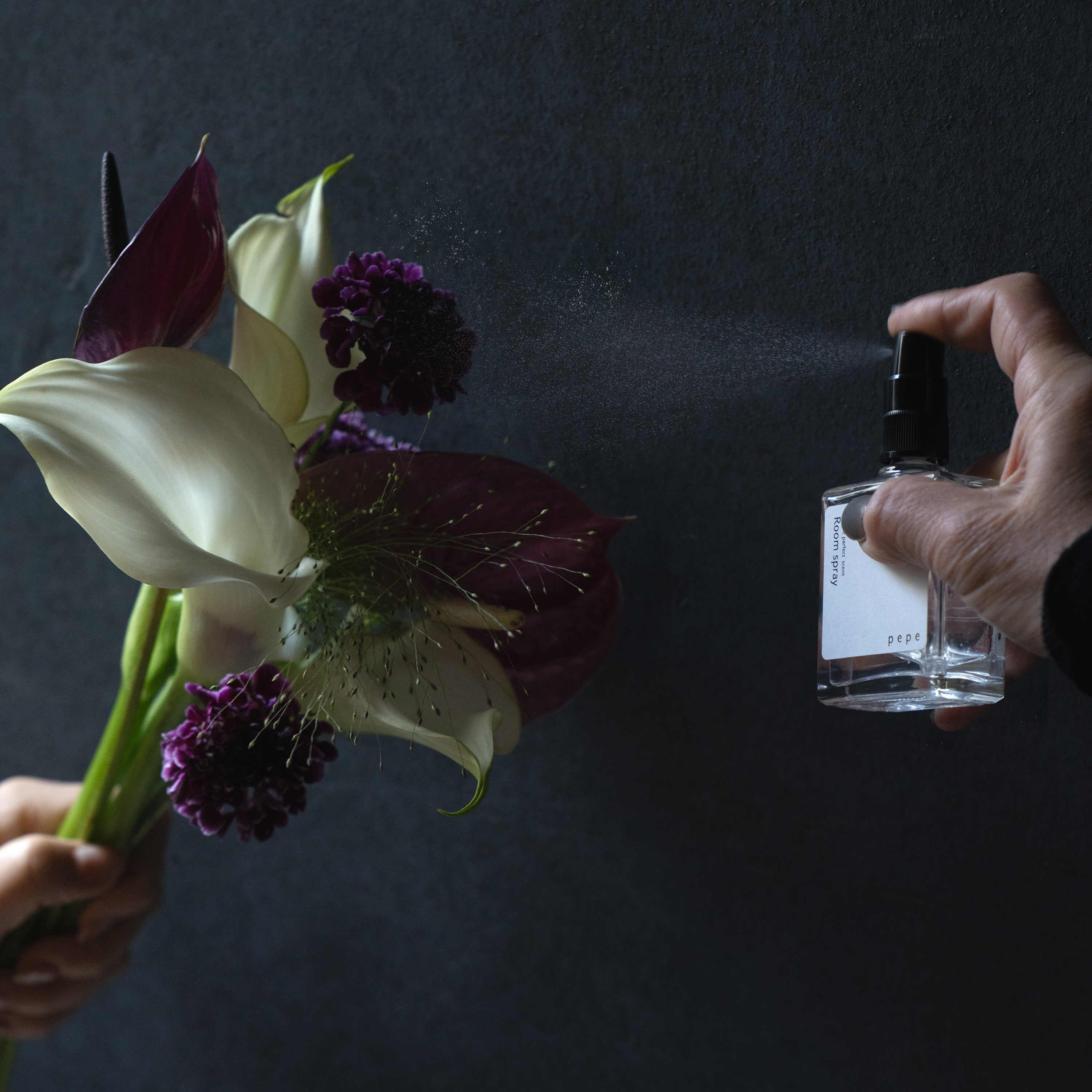 花屋が贈る「朝の光」：LUMIÈRE DU MATIN ルームスプレー pepe